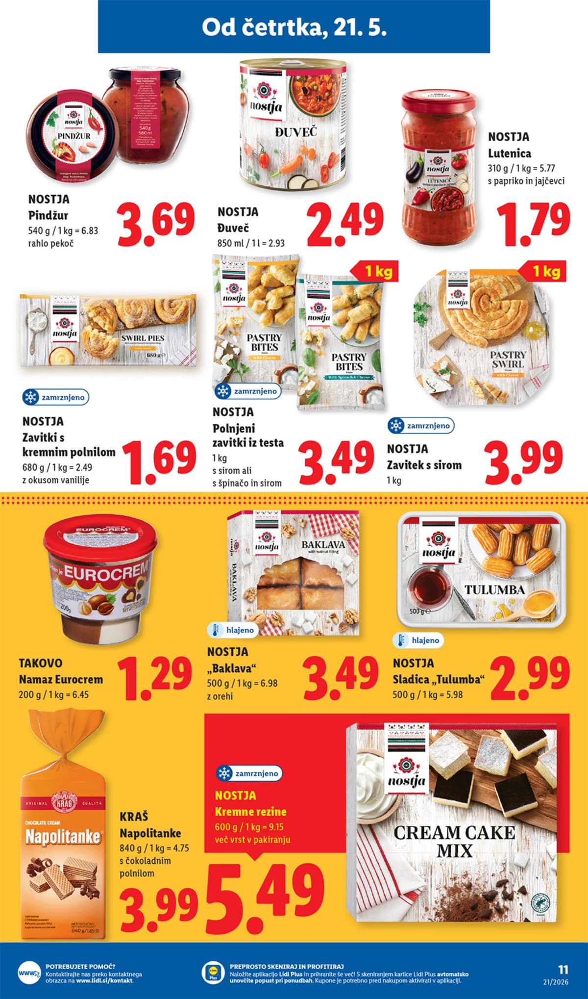Stran 21. Lidl kataloga - Akcijska Ponudba od 18.05.2026.
