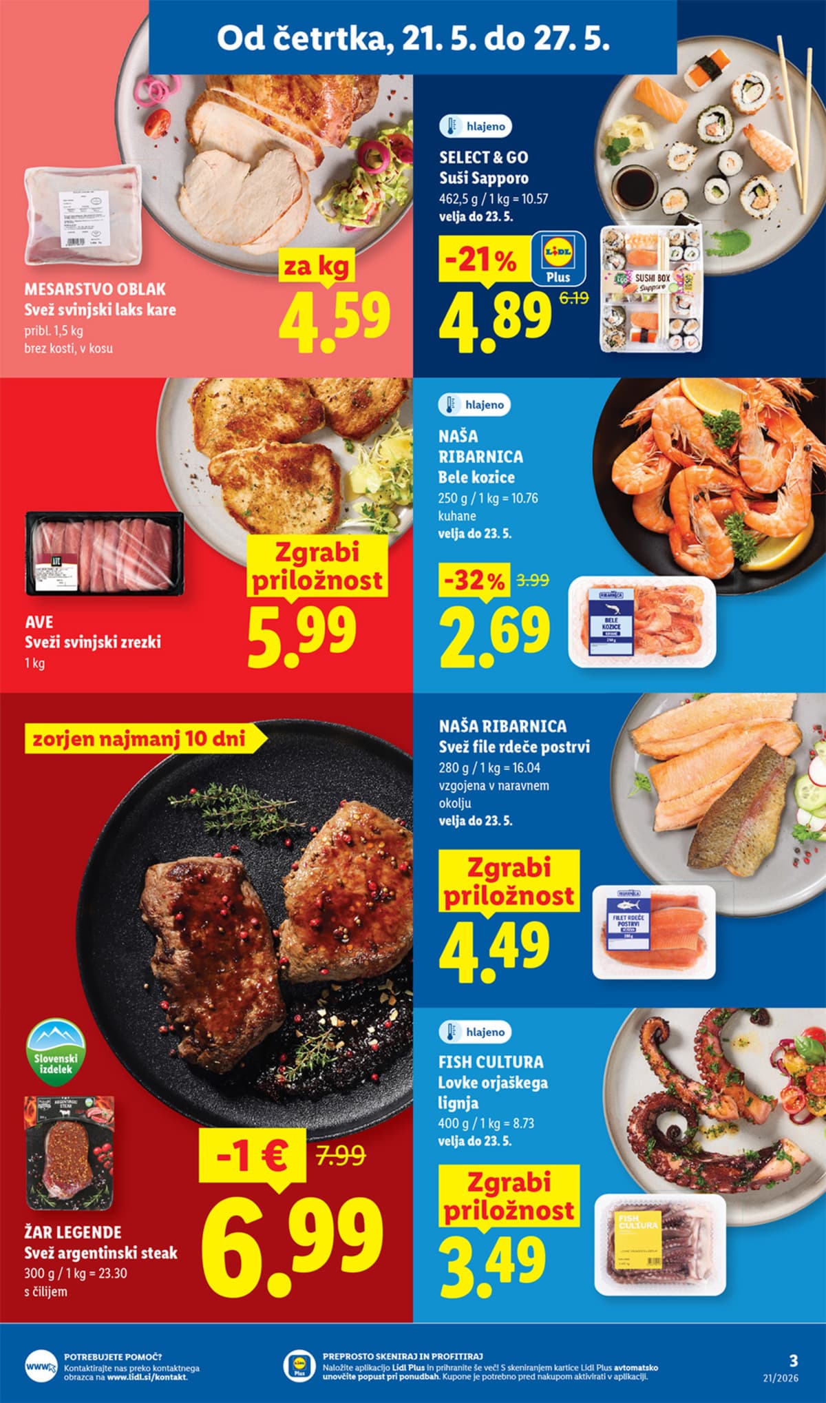 Stran 3. Lidl kataloga - Akcijska Ponudba od 18.05.2026.