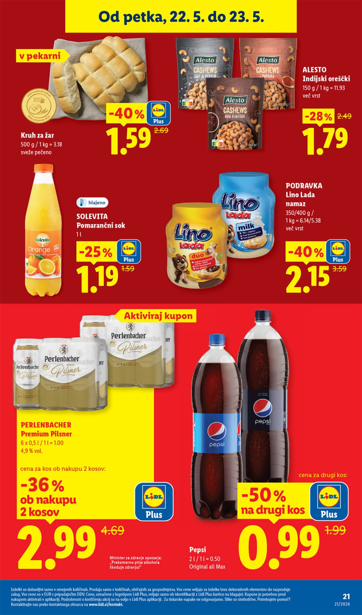 Stran 39. Lidl kataloga - Akcijska Ponudba od 18.05.2026.
