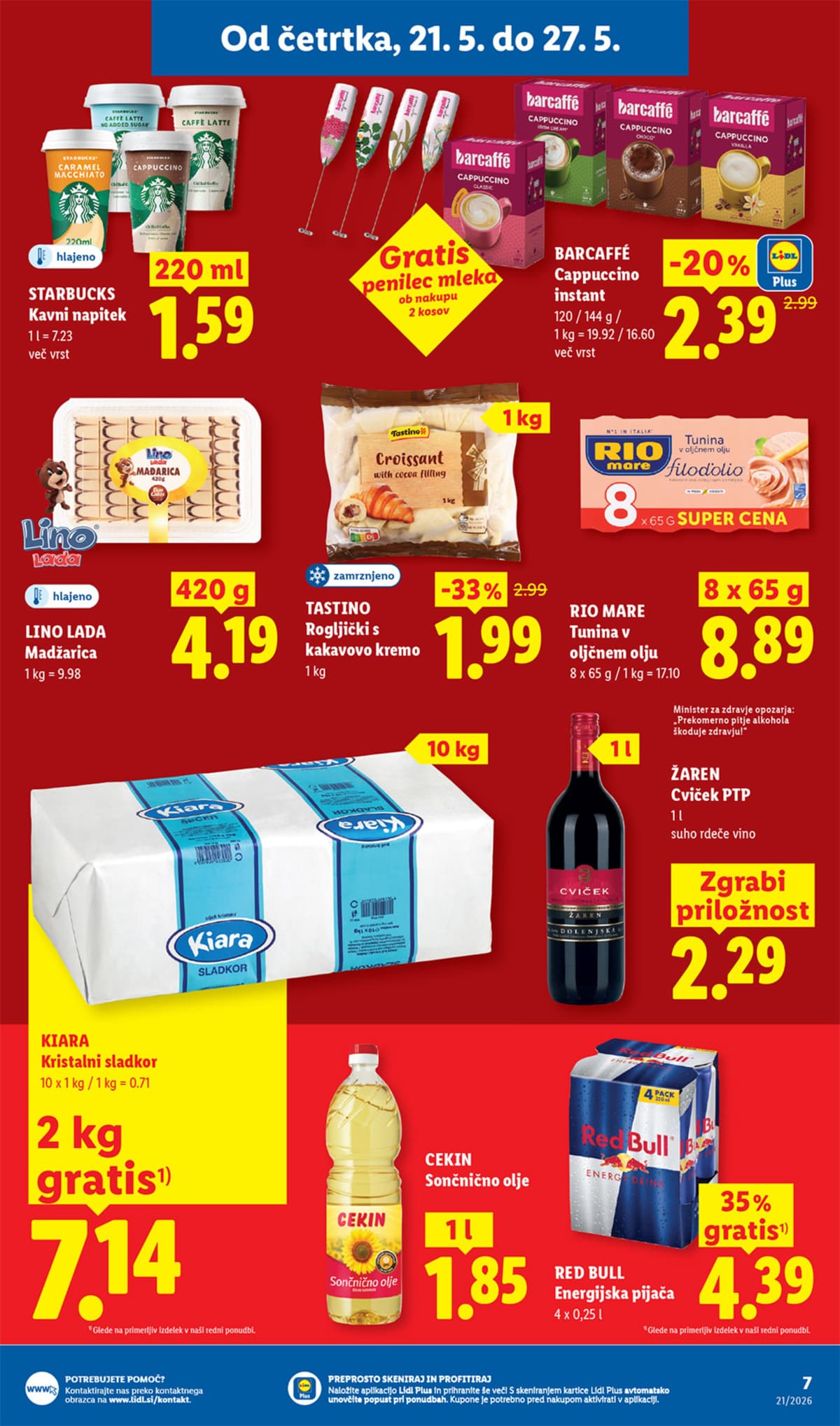Stran 7. Lidl kataloga - Akcijska Ponudba od 18.05.2026.