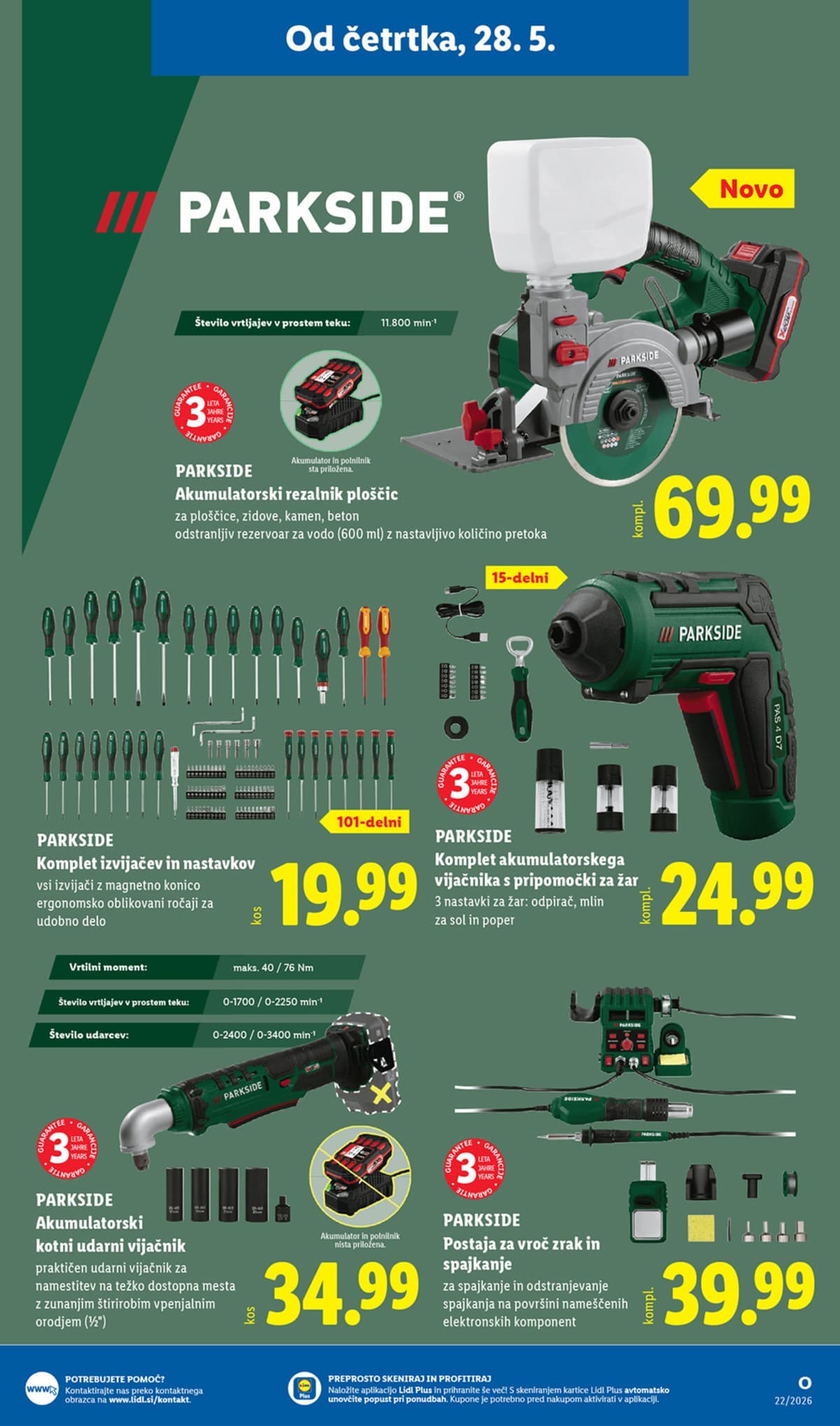 Stran 29. Lidl kataloga - Akcijska Ponudba od 25.05.2026.