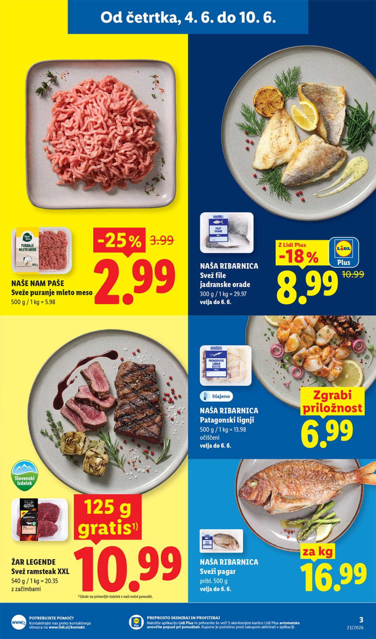 Stran 3. Lidl kataloga - Akcijska Ponudba od 01.06.2026.