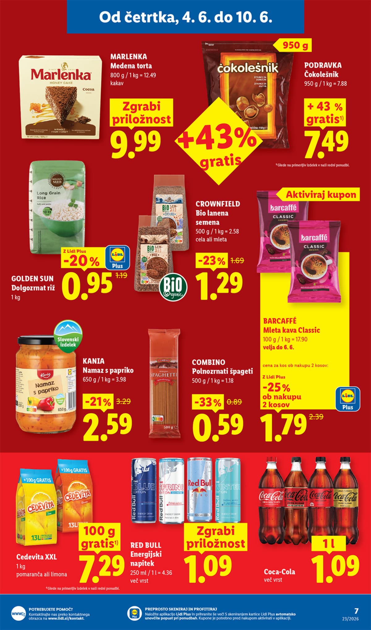 Stran 7. Lidl kataloga - Akcijska Ponudba od 01.06.2026.