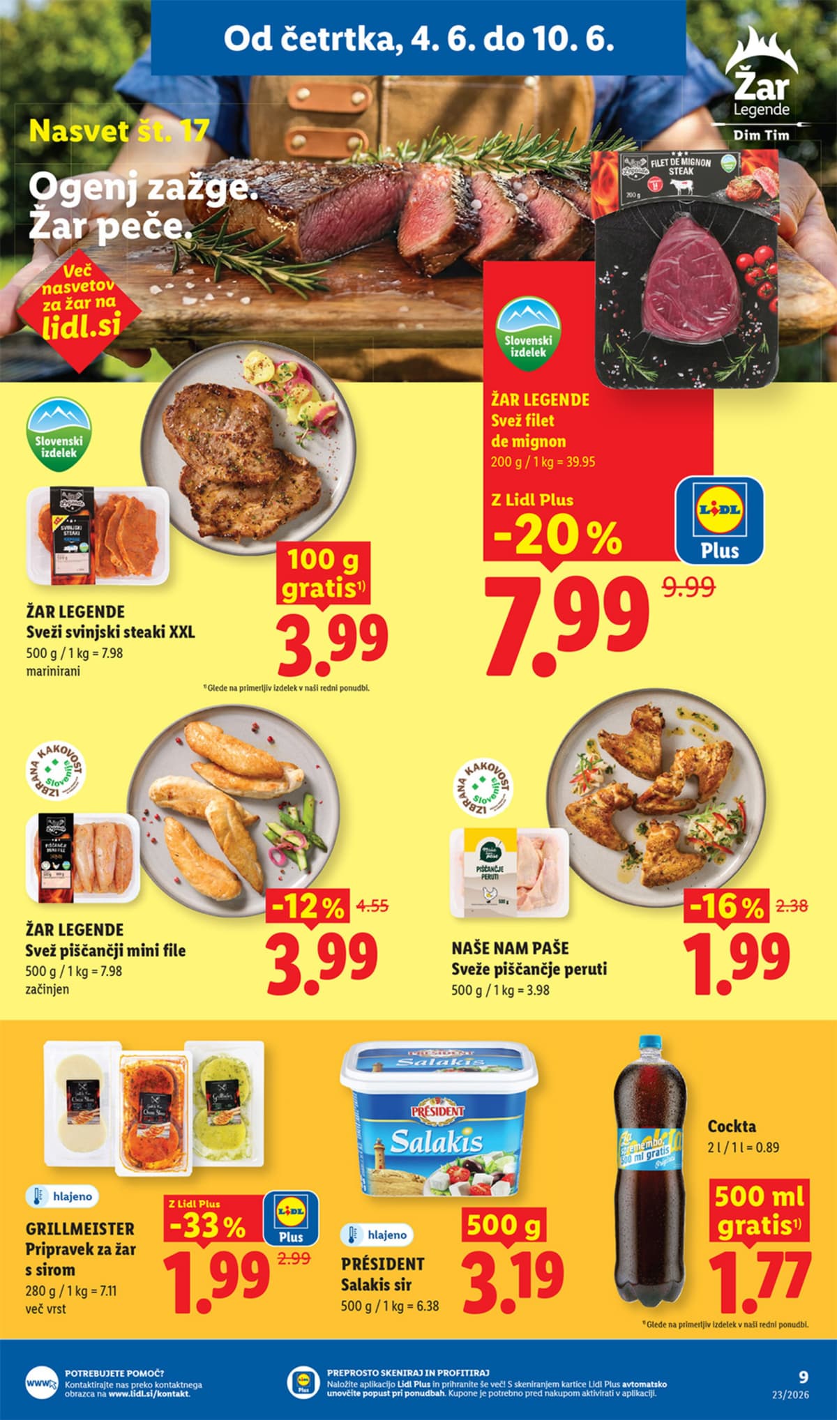 Stran 9. Lidl kataloga - Akcijska Ponudba od 01.06.2026.