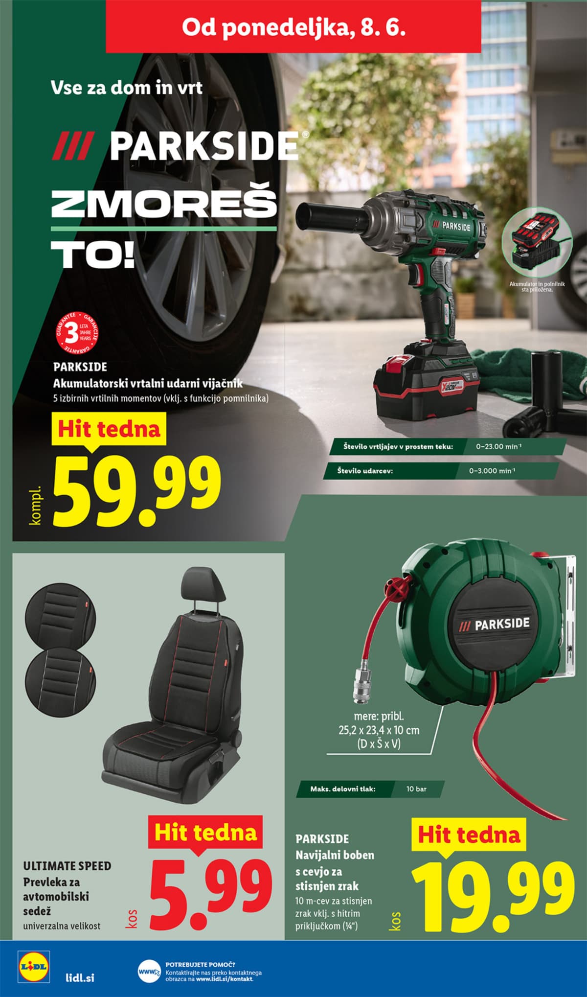 Stran 11. Lidl kataloga - Začetek Tedna od 01.06.2026.