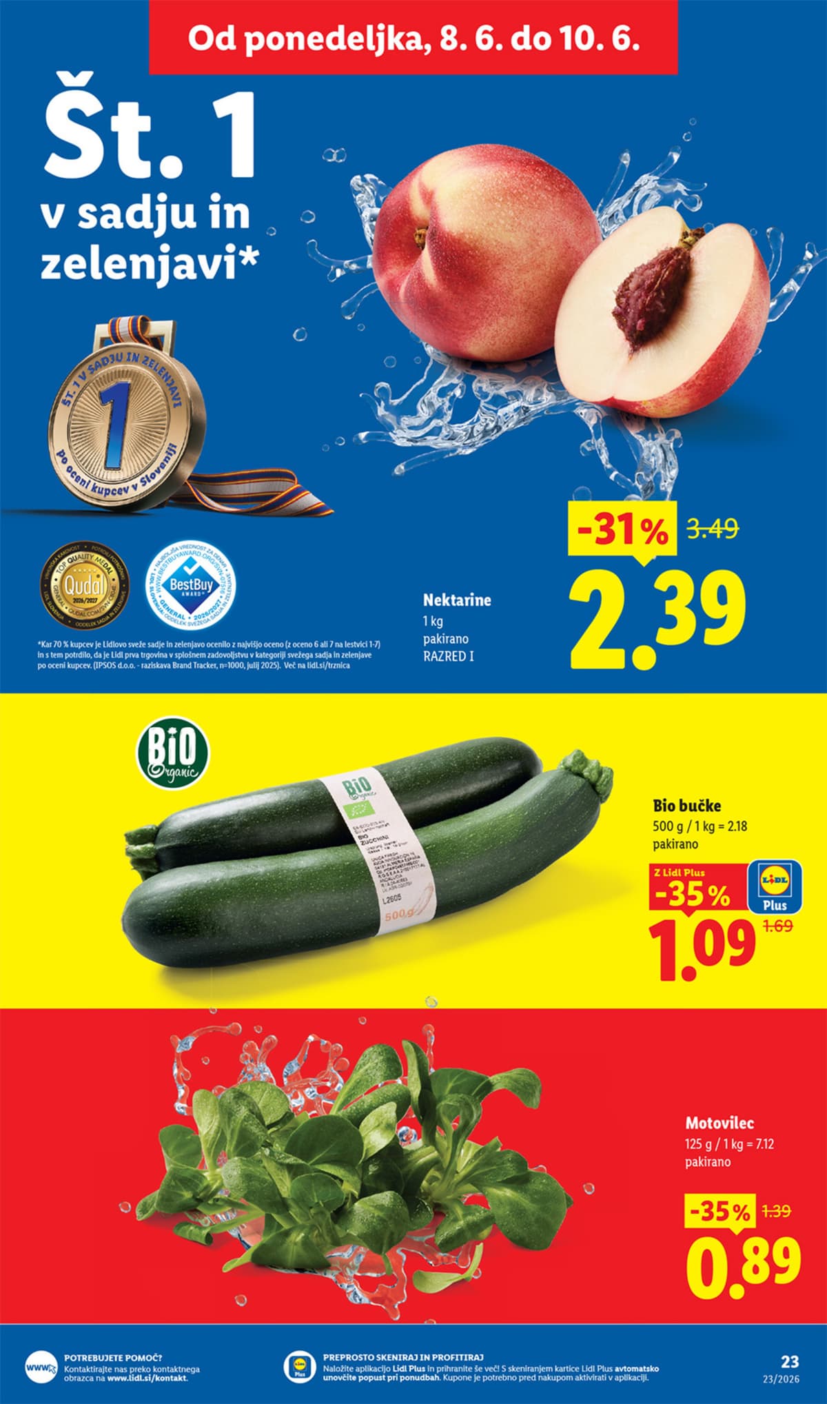 Stran 2. Lidl kataloga - Začetek Tedna