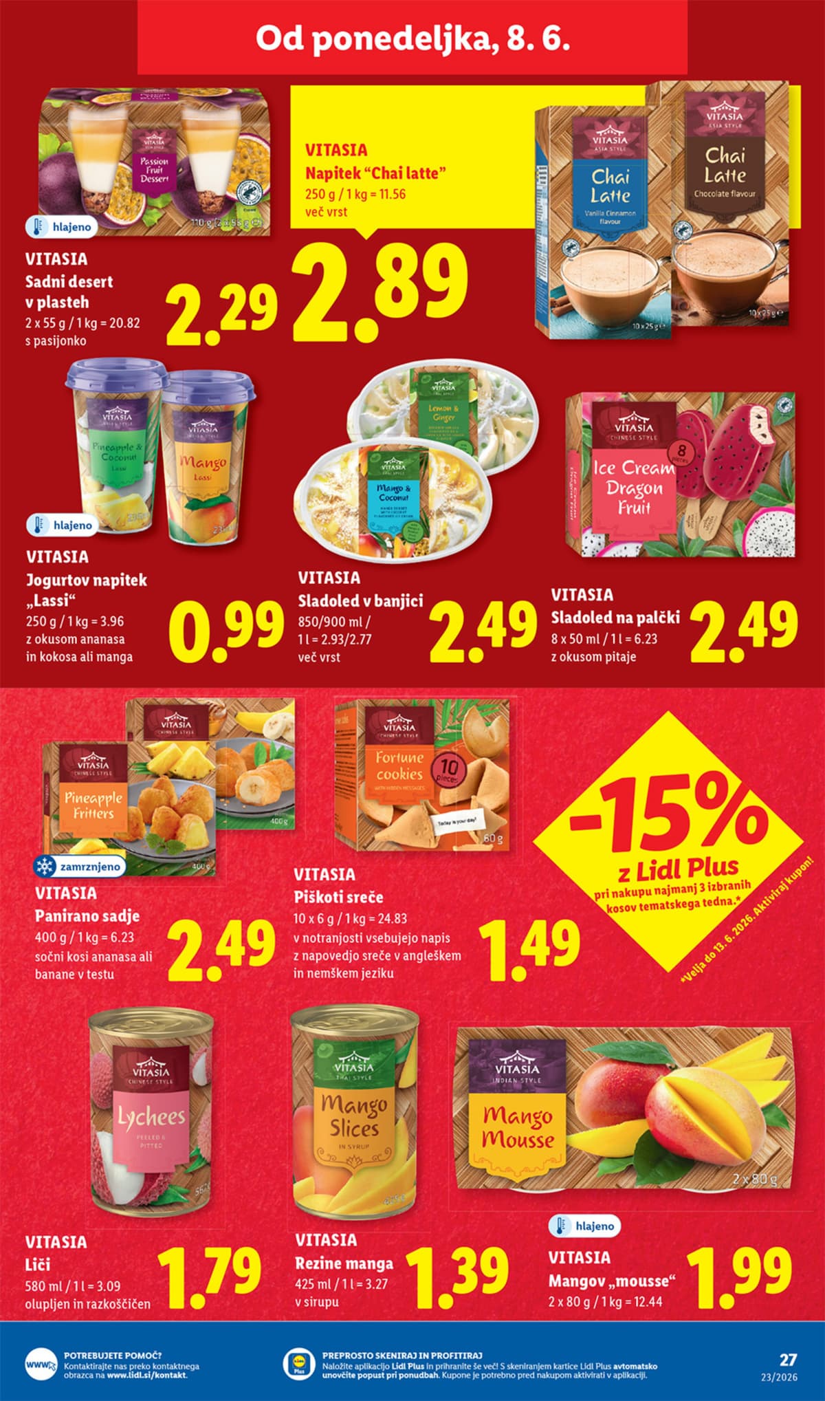 Stran 8. Lidl kataloga - Začetek Tedna od 01.06.2026.