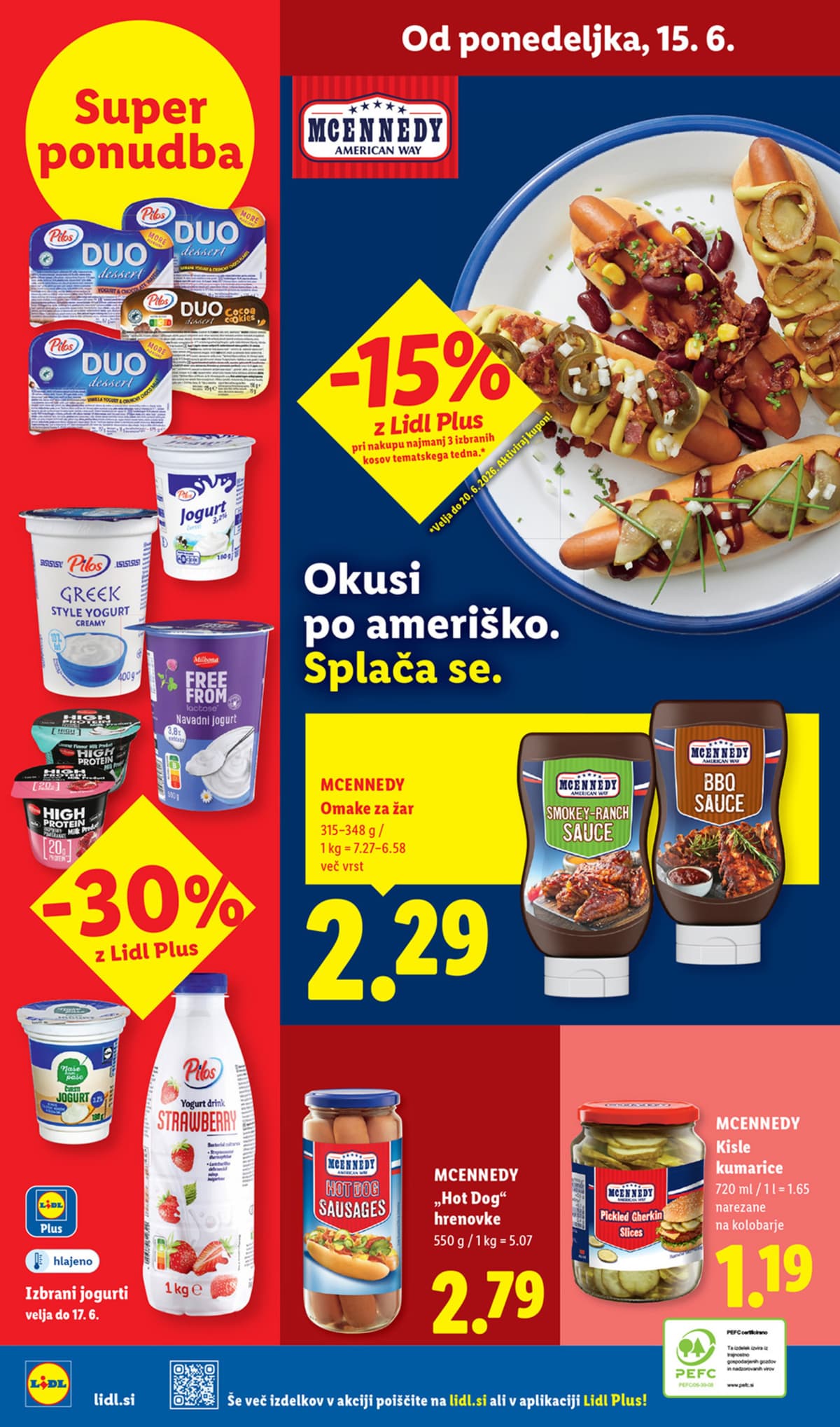 Stran 15. Lidl kataloga - Začetek Tedna od 08.06.2026.