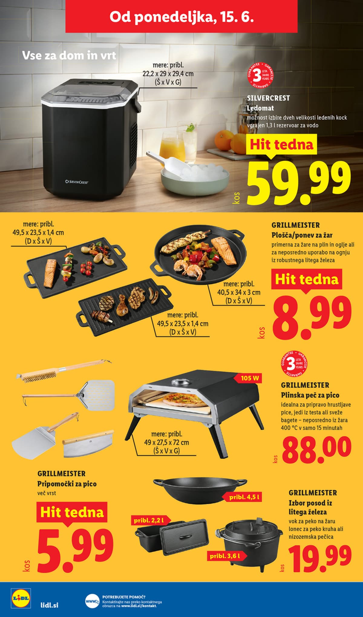 Stran 9. Lidl kataloga - Začetek Tedna od 08.06.2026.
