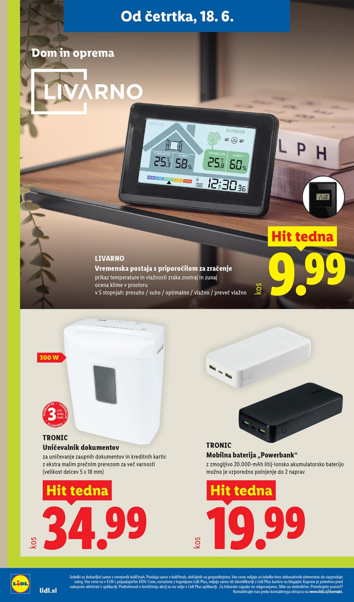Stran 2. Lidl kataloga - Neživila