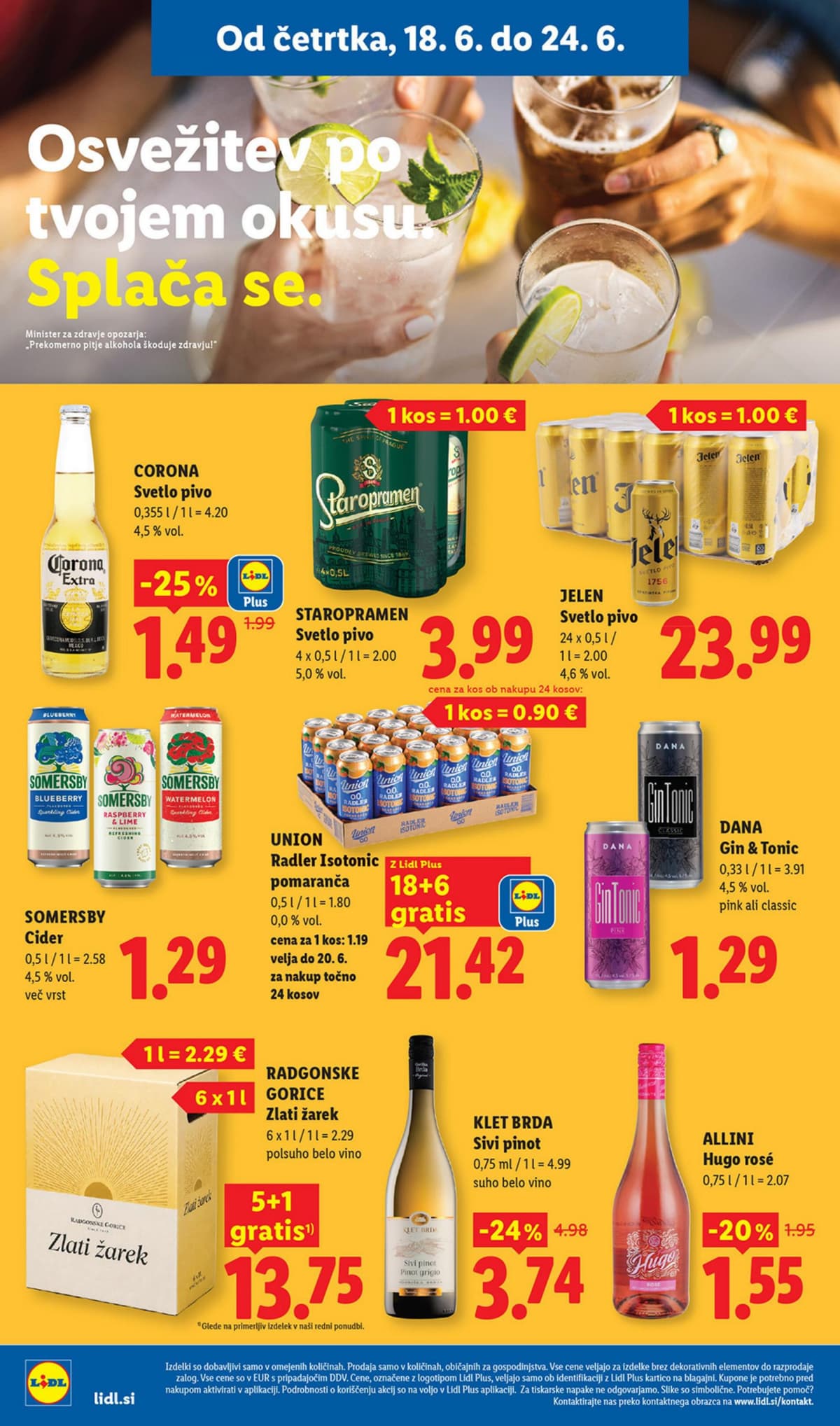Stran 10. Lidl kataloga - Živila od 15.06.2026