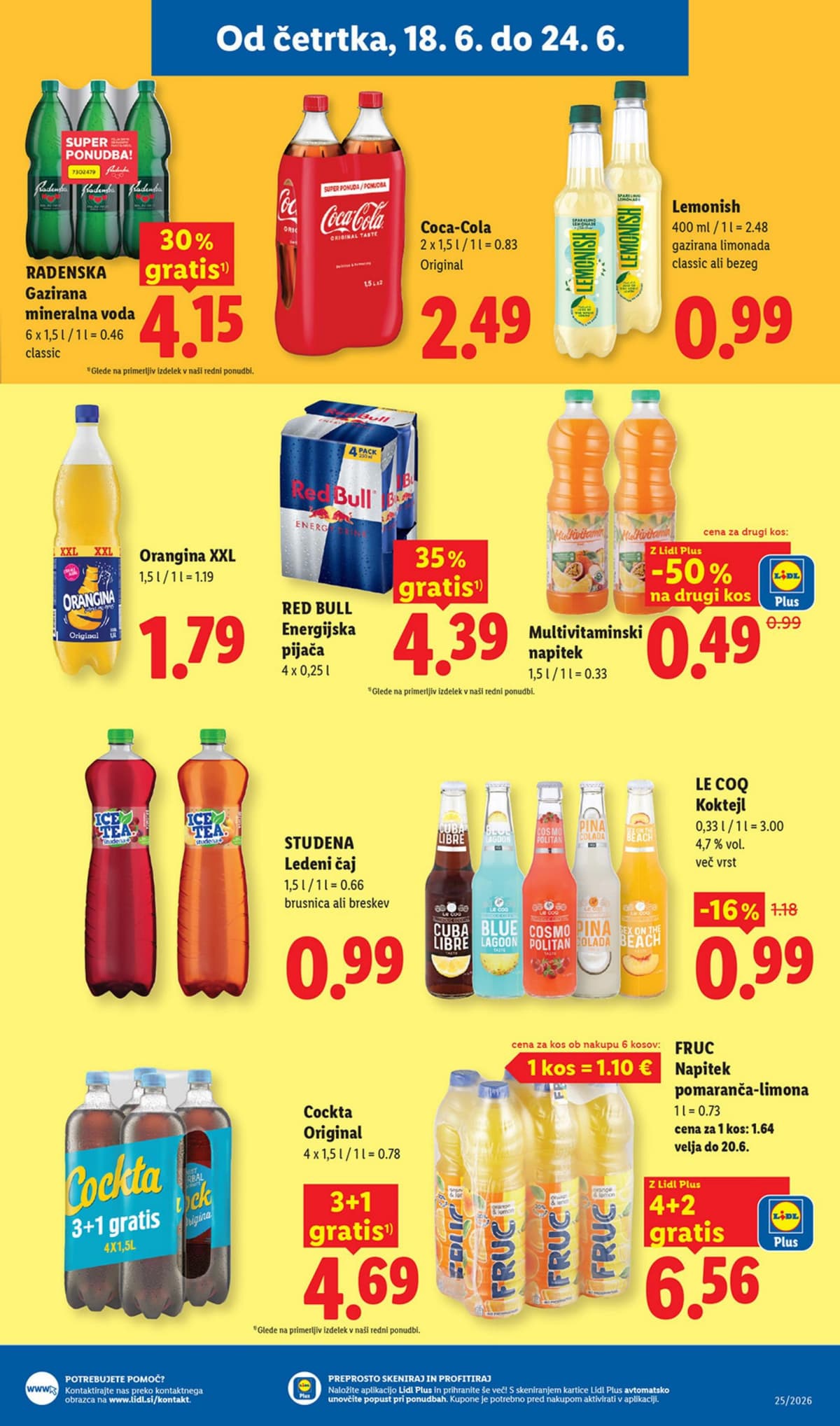 Stran 11. Lidl kataloga - Živila od 15.06.2026