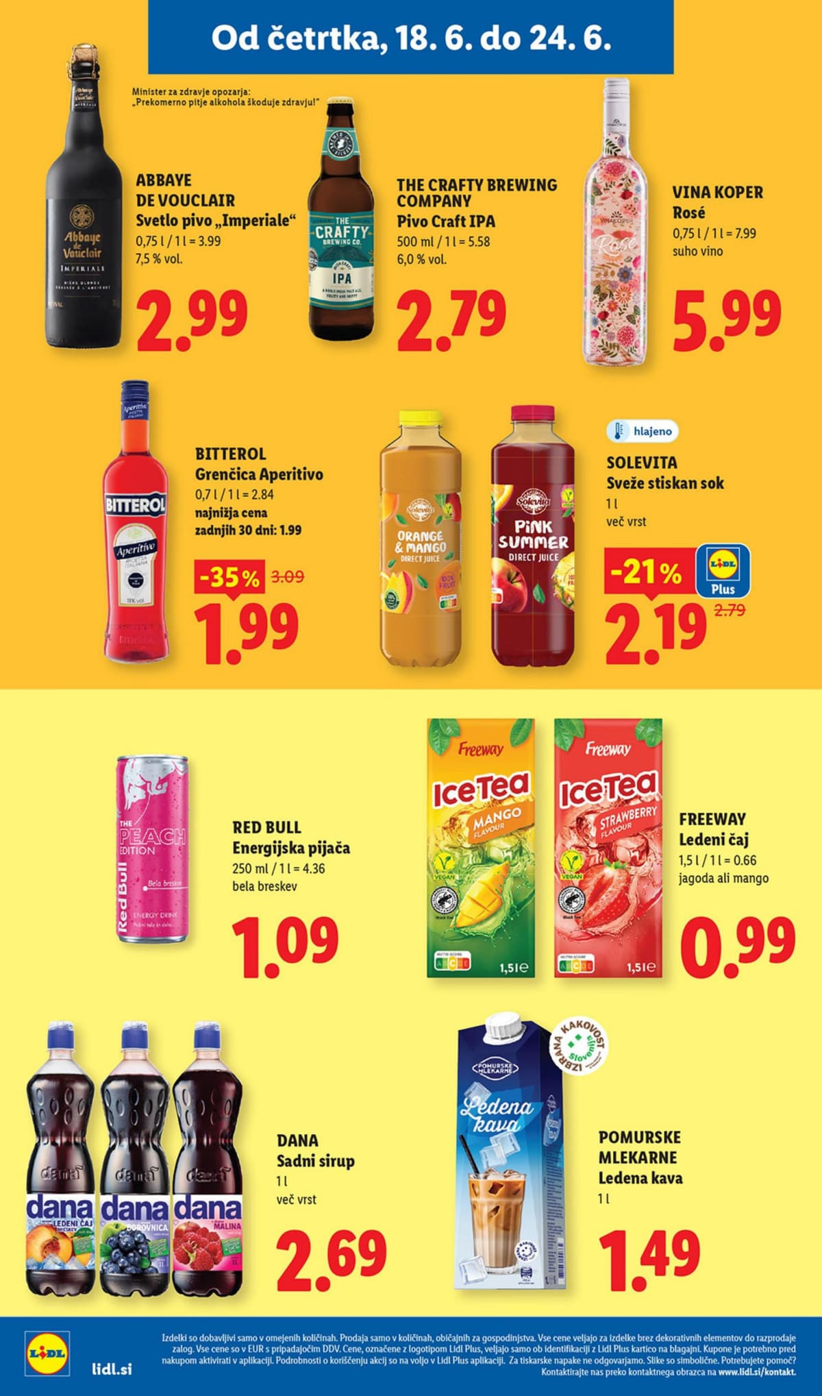 Stran 12. Lidl kataloga - Živila od 15.06.2026