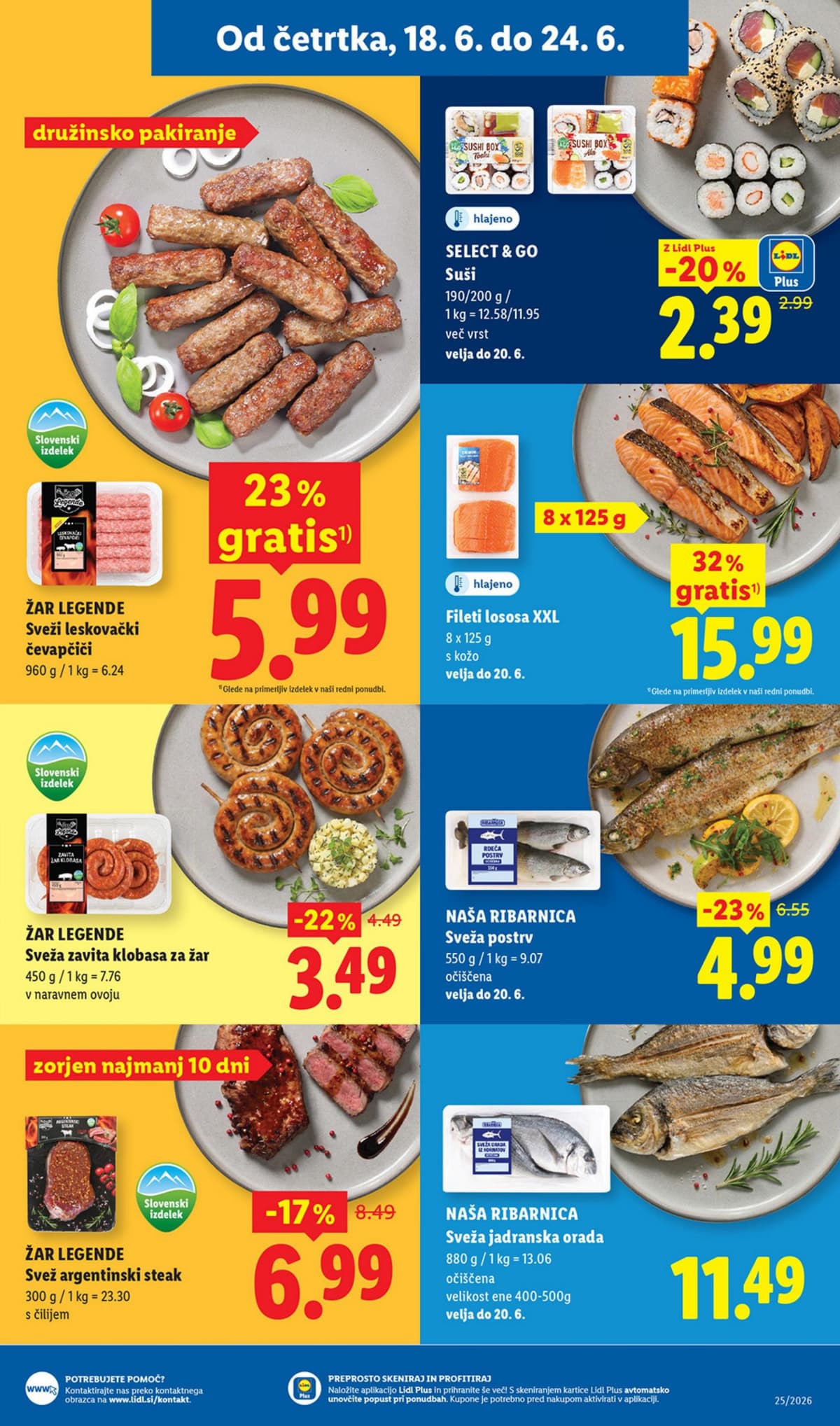 Stran 3. Lidl kataloga - Živila od 15.06.2026