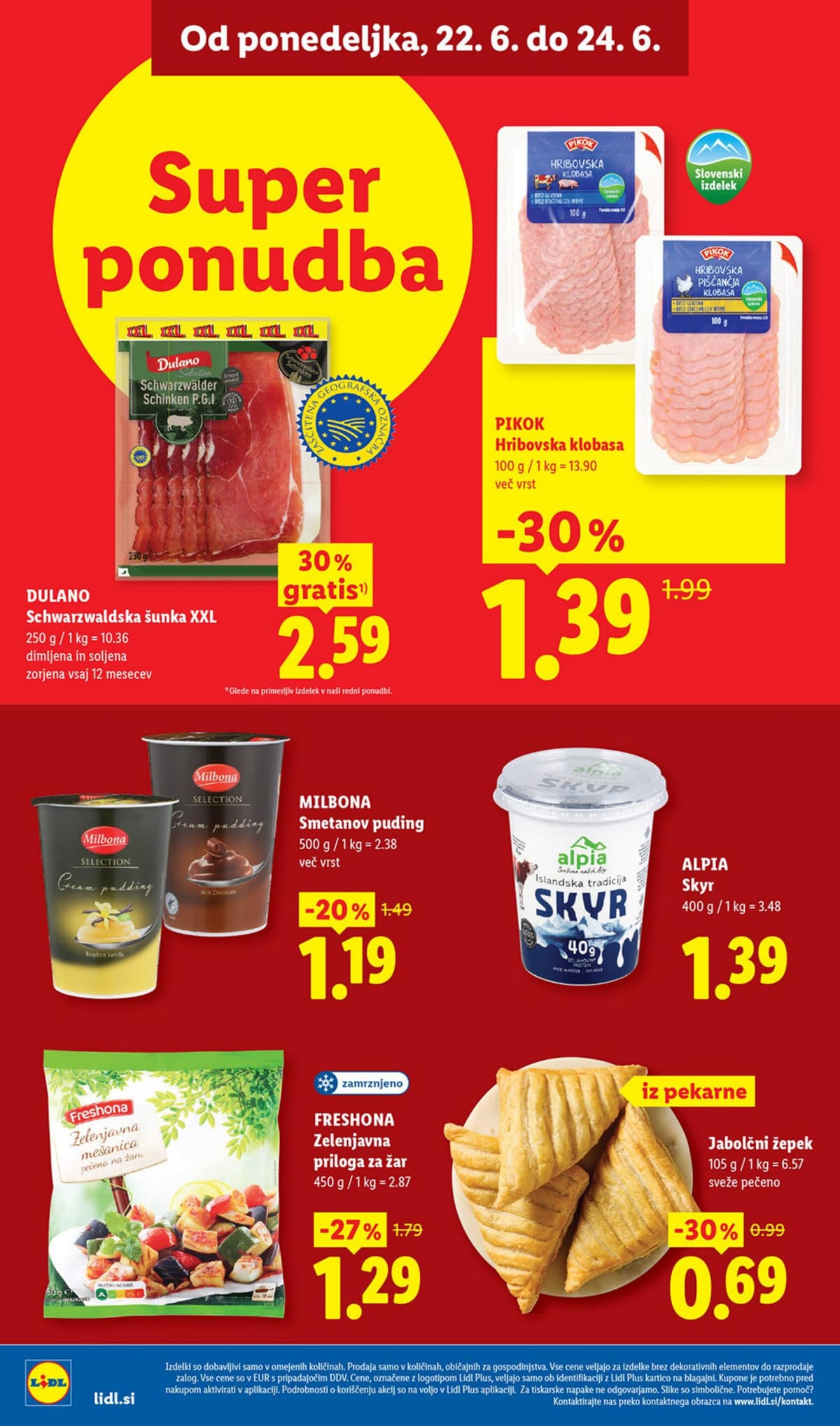 Stran 30. Lidl kataloga - Živila od 15.06.2026