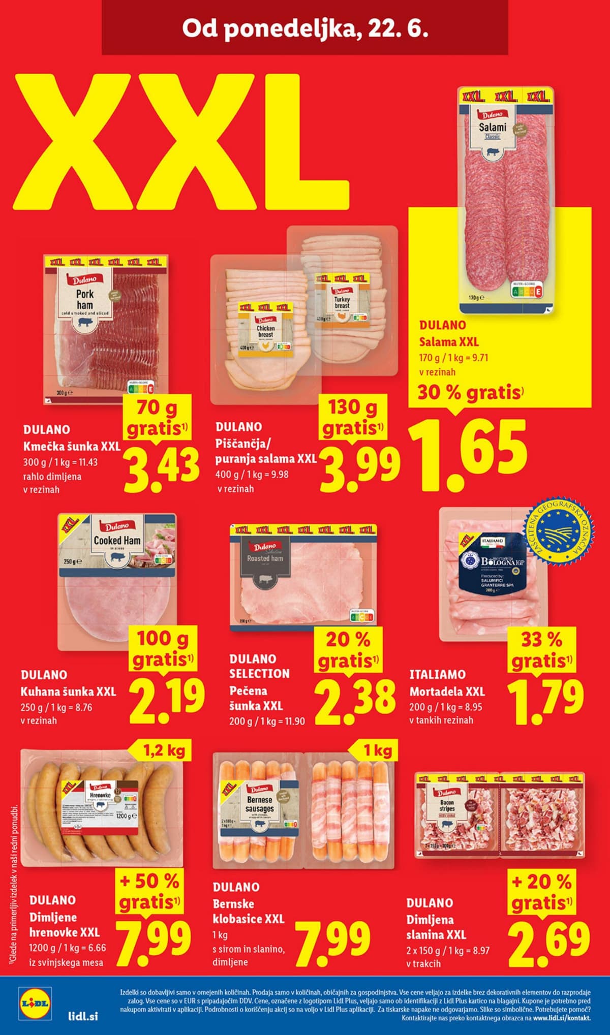 Stran 32. Lidl kataloga - Živila od 15.06.2026