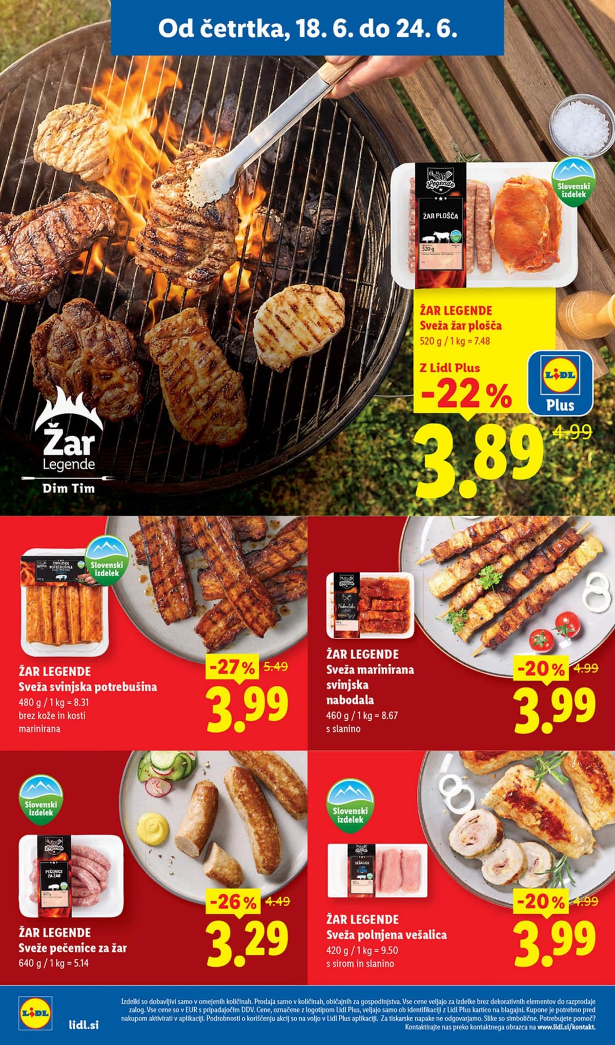 Stran 4. Lidl kataloga - Živila od 15.06.2026