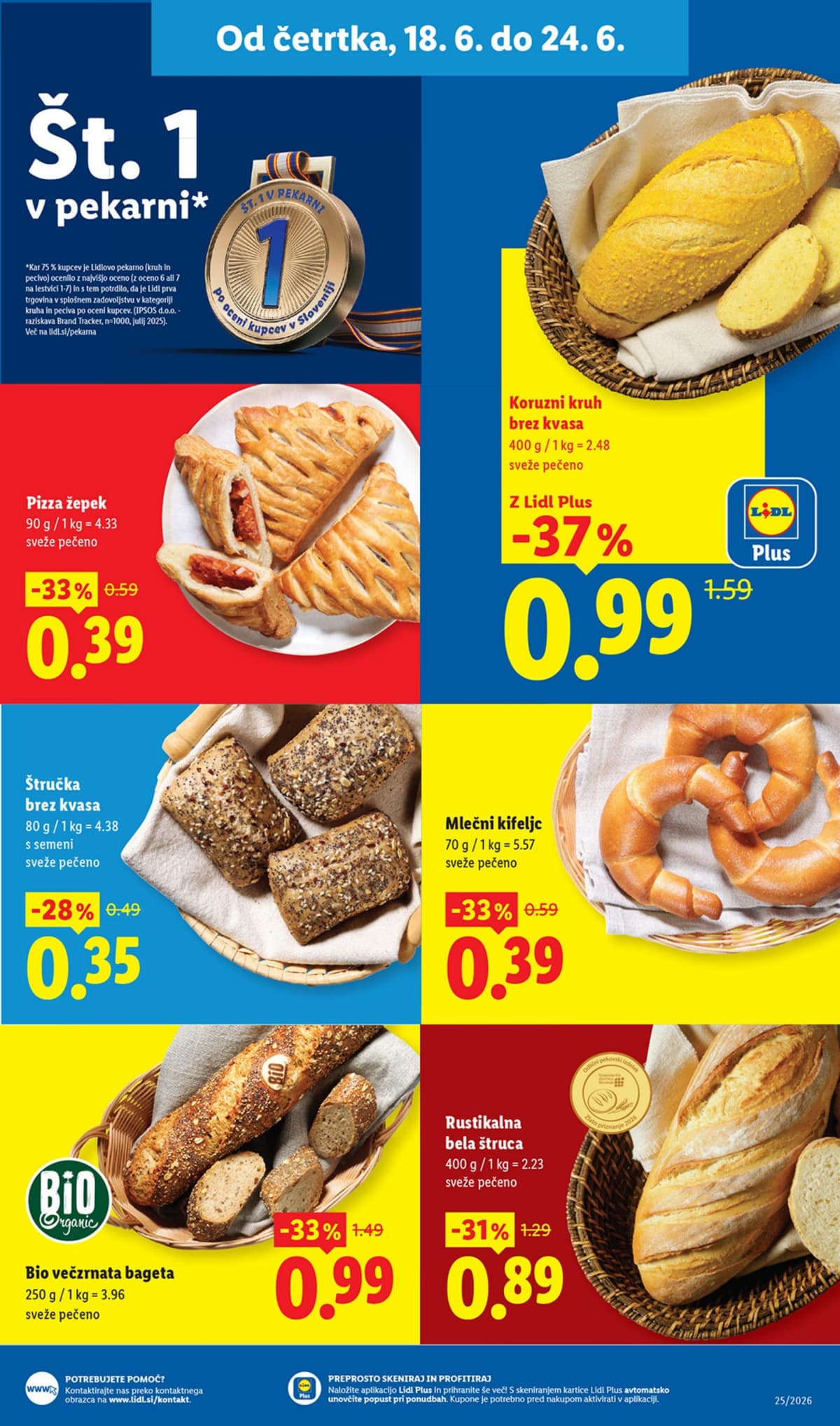 Stran 7. Lidl kataloga - Živila