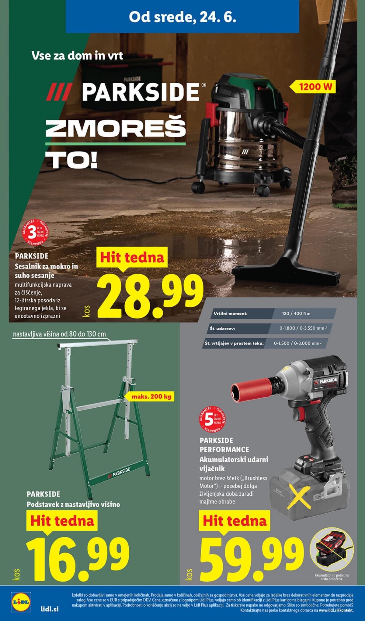 Stran 2. Lidl kataloga - Neživila od 23.06.2026