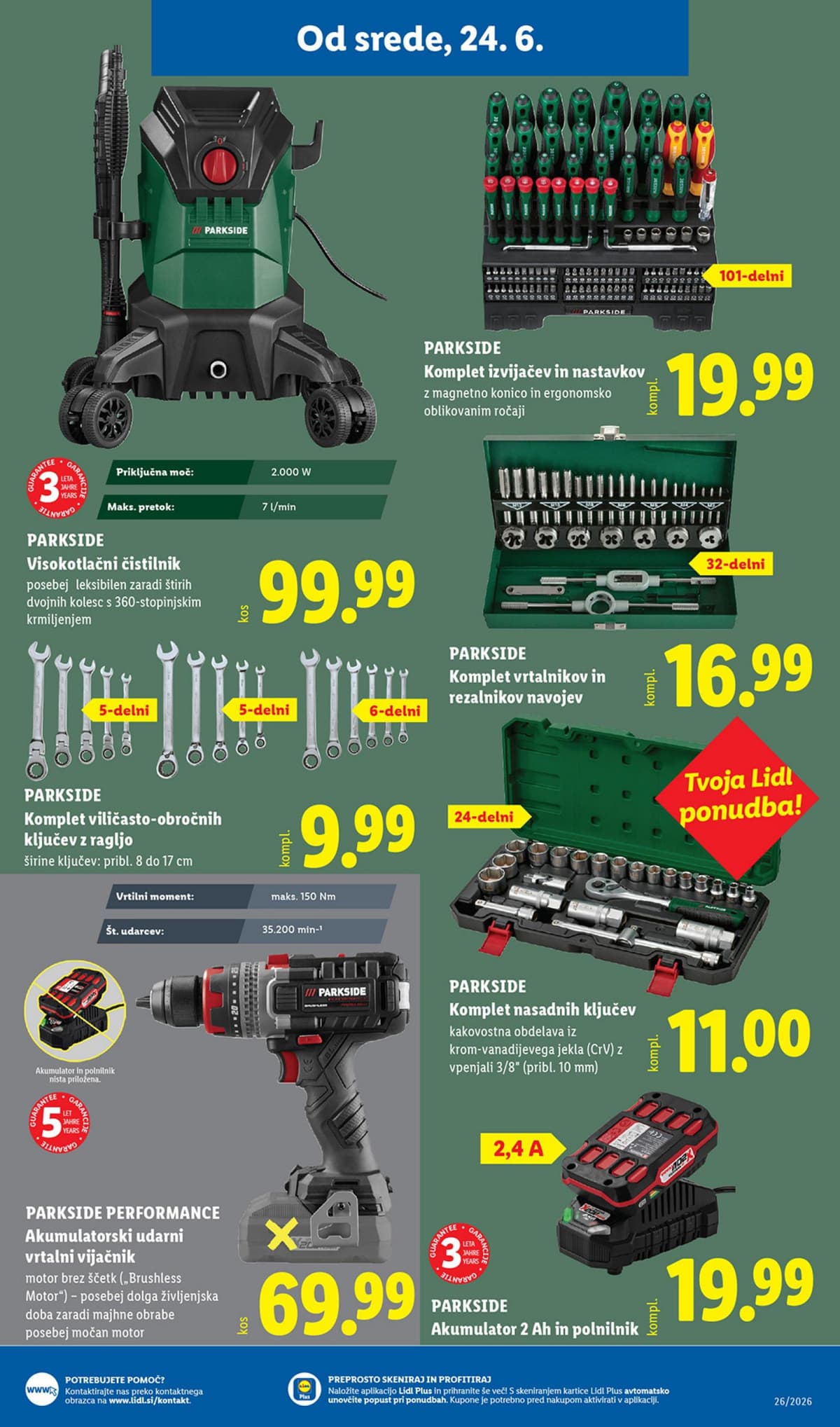 Stran 3. Lidl kataloga - Neživila od 23.06.2026
