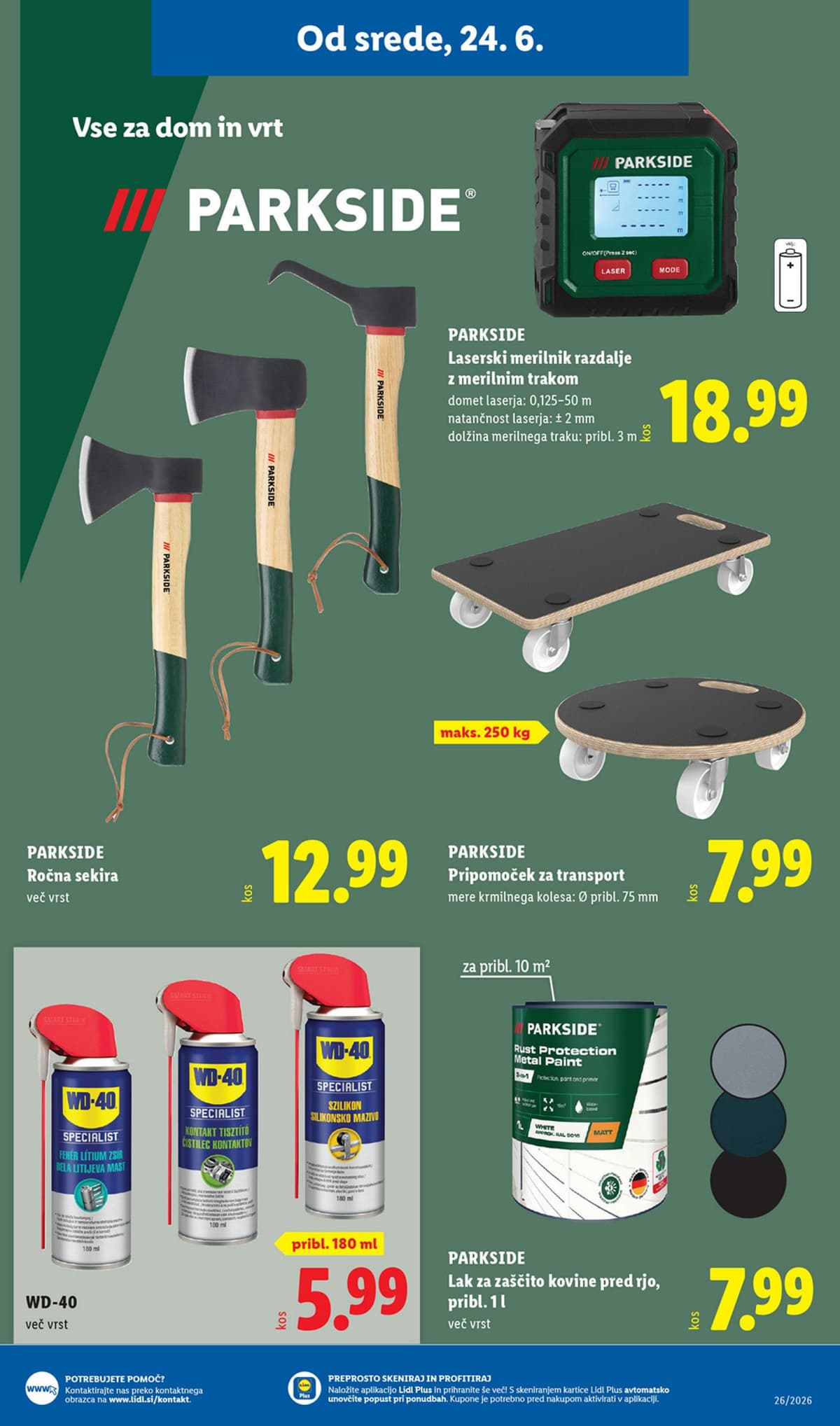 Stran 7. Lidl kataloga - Neživila od 23.06.2026