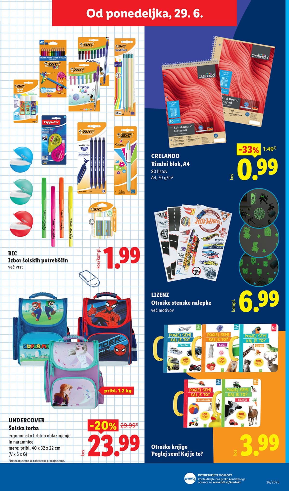 Stran 9. Lidl kataloga - Neživila od 23.06.2026
