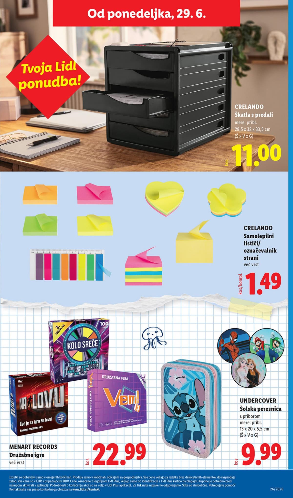 Stran 13. Lidl kataloga - Neživila od 23.06.2026