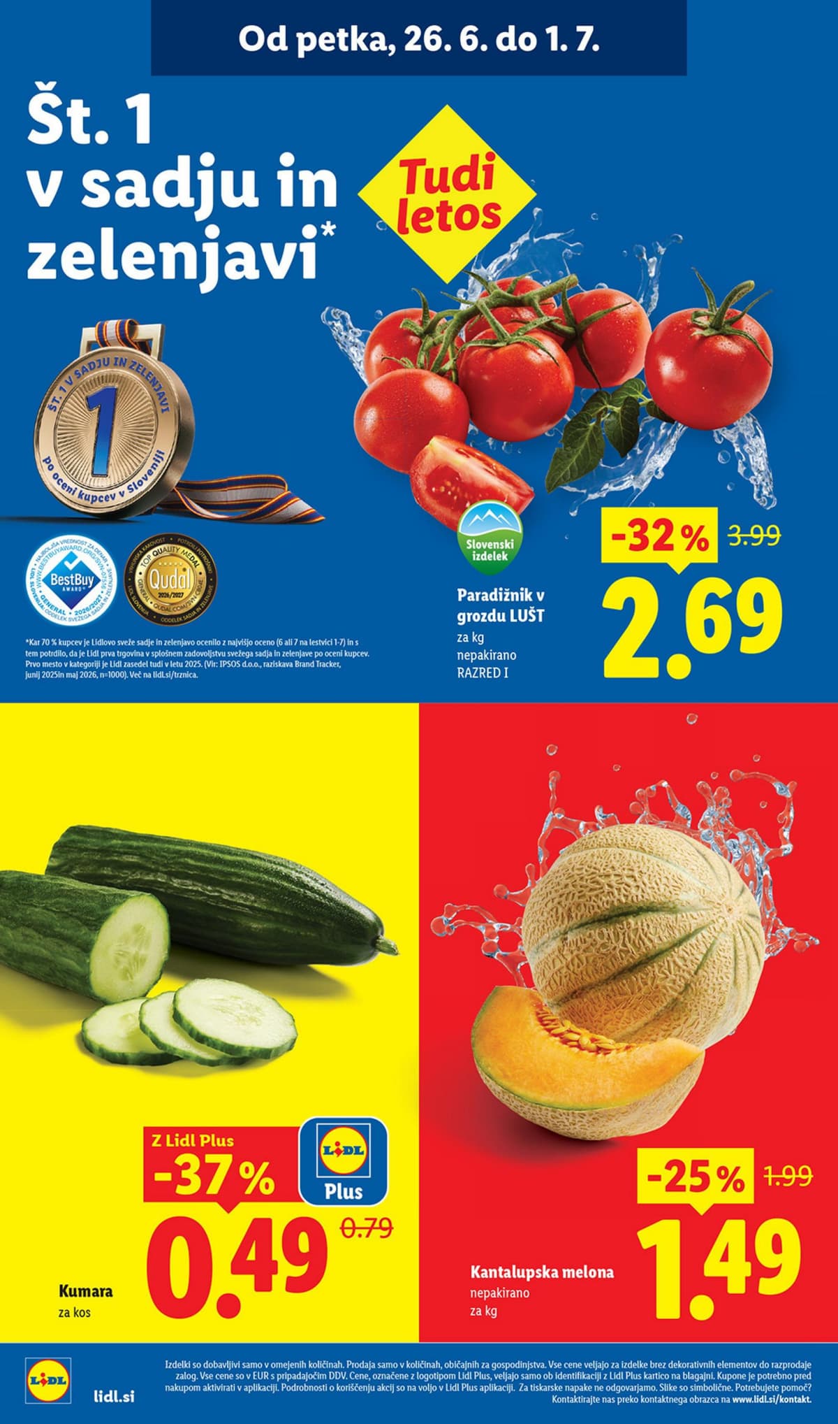 Stran 4. Lidl kataloga - Živila od 23.06.2026