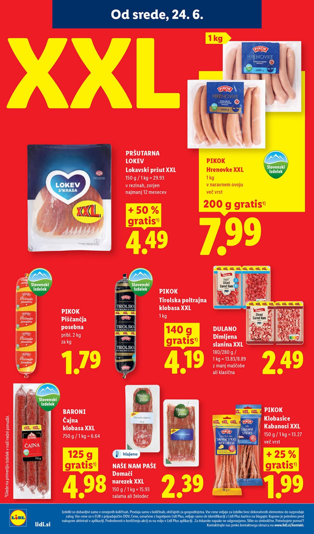 Stran 6. Lidl kataloga - Živila od 23.06.2026