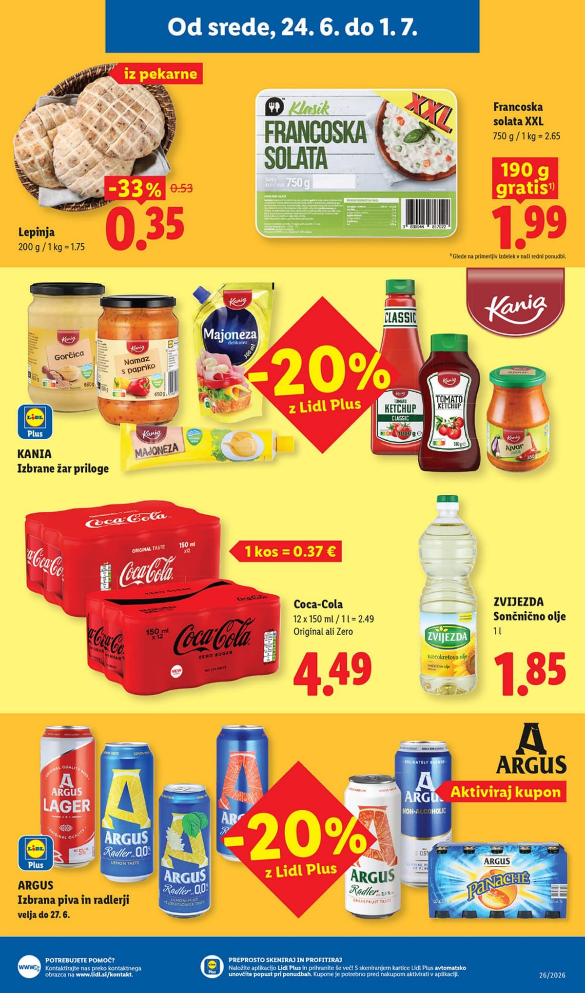 Stran 15. Lidl kataloga - Živila