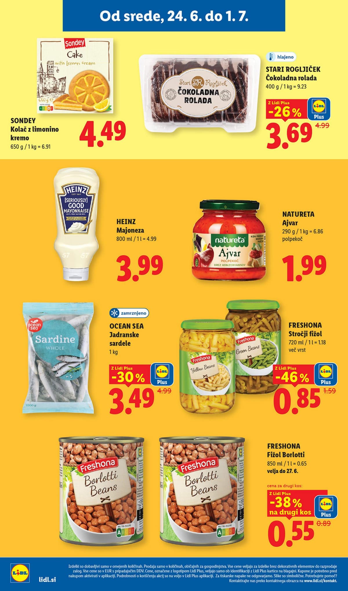 Stran 16. Lidl kataloga - Živila