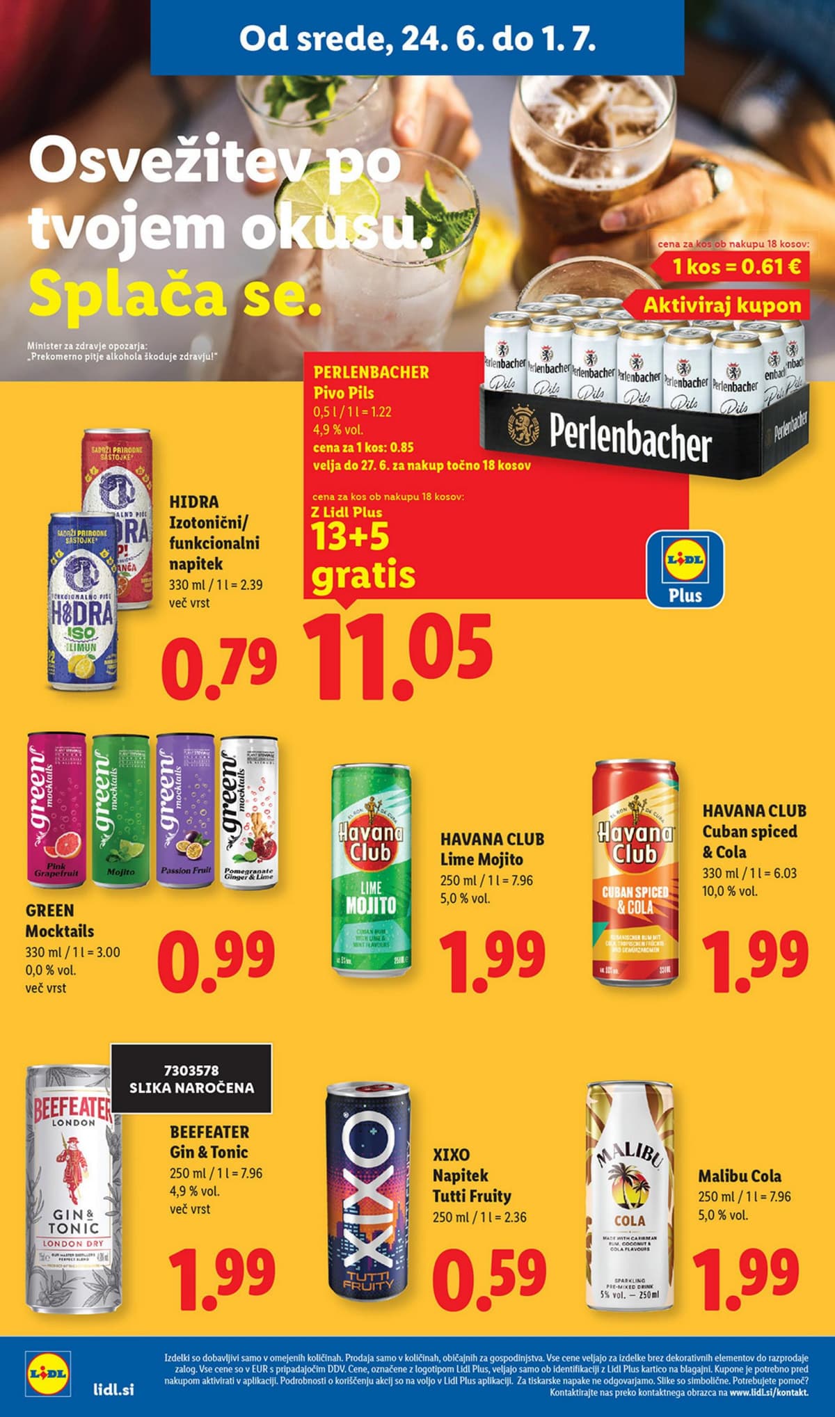 Stran 18. Lidl kataloga - Živila