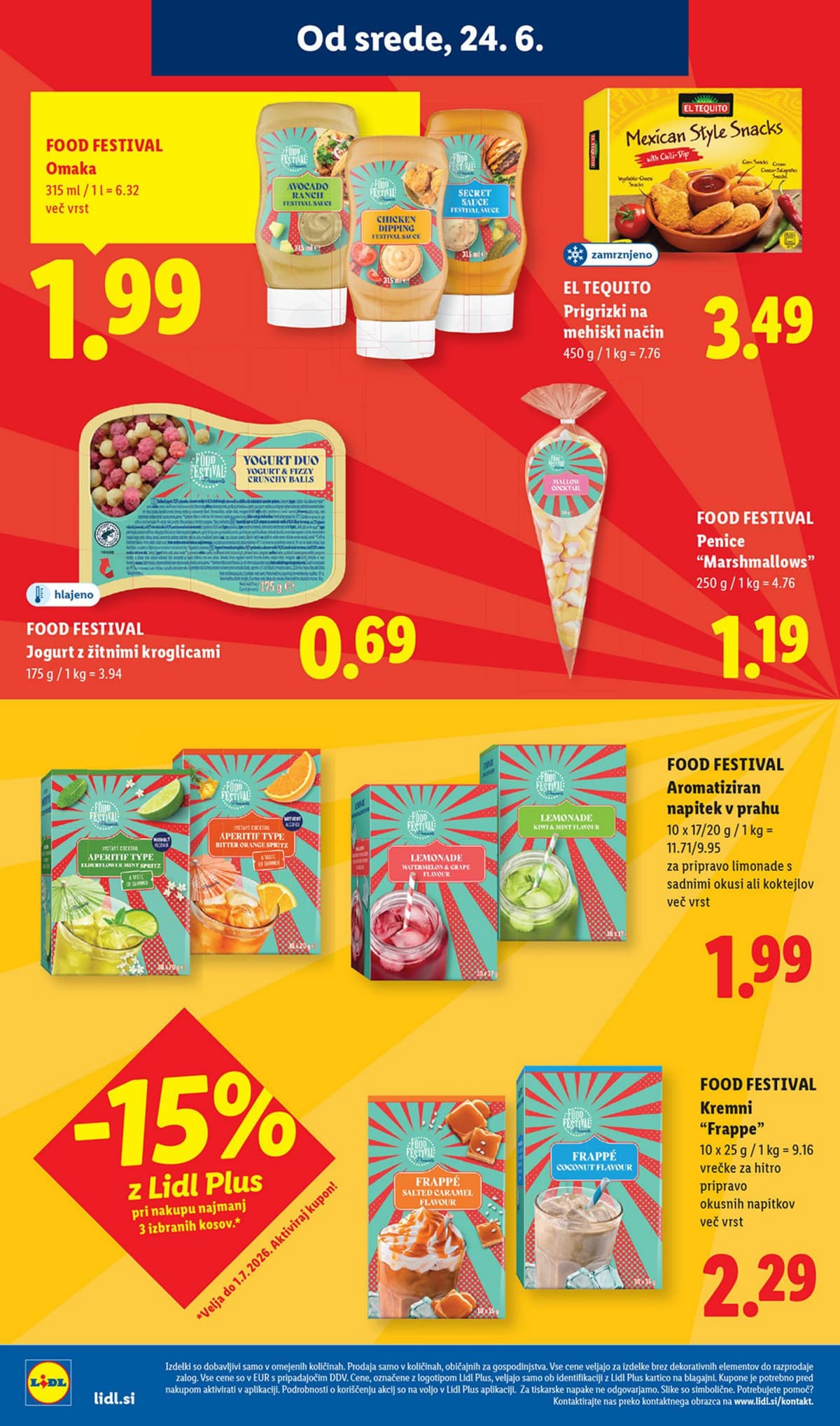 Stran 22. Lidl kataloga - Živila