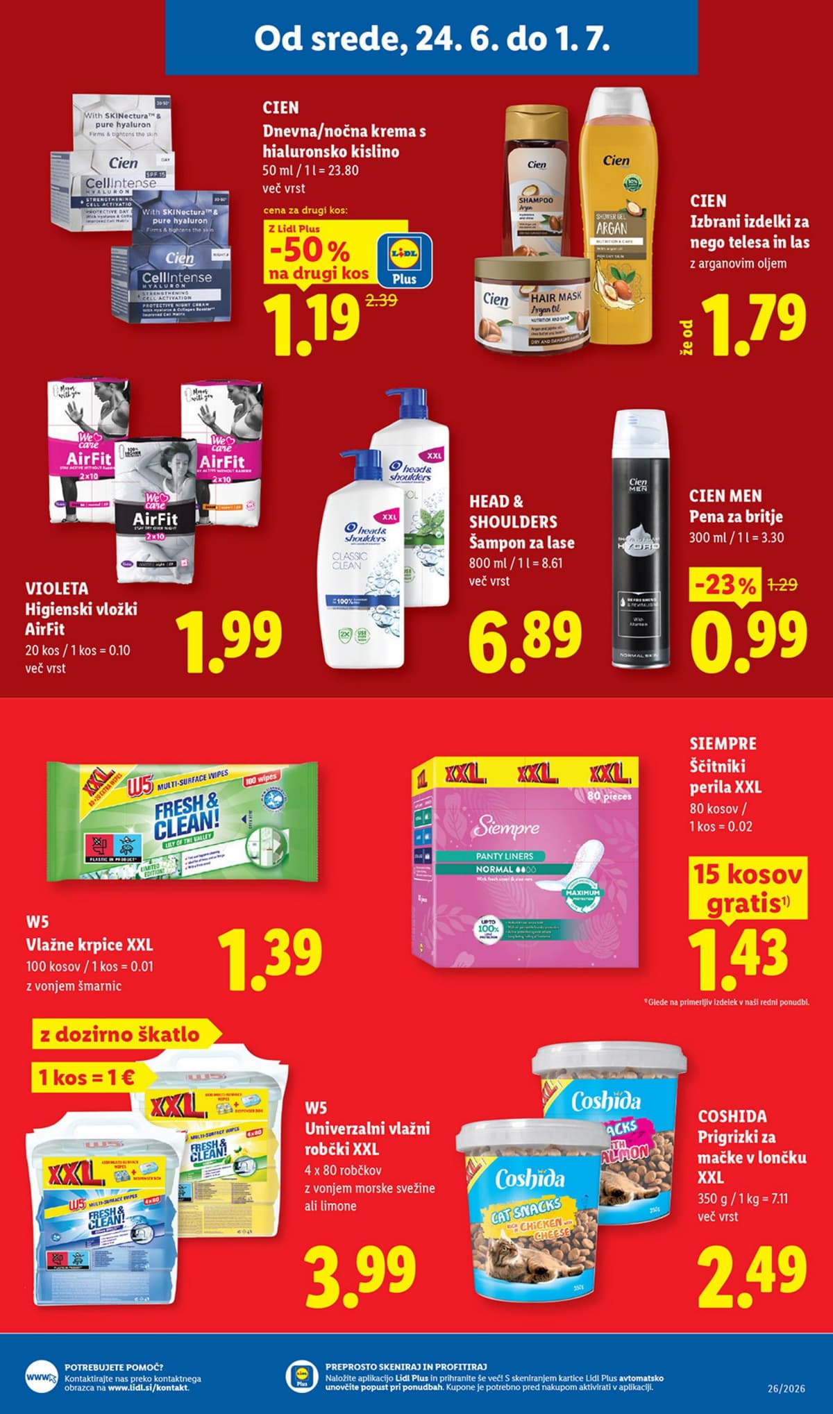 Stran 25. Lidl kataloga - Živila