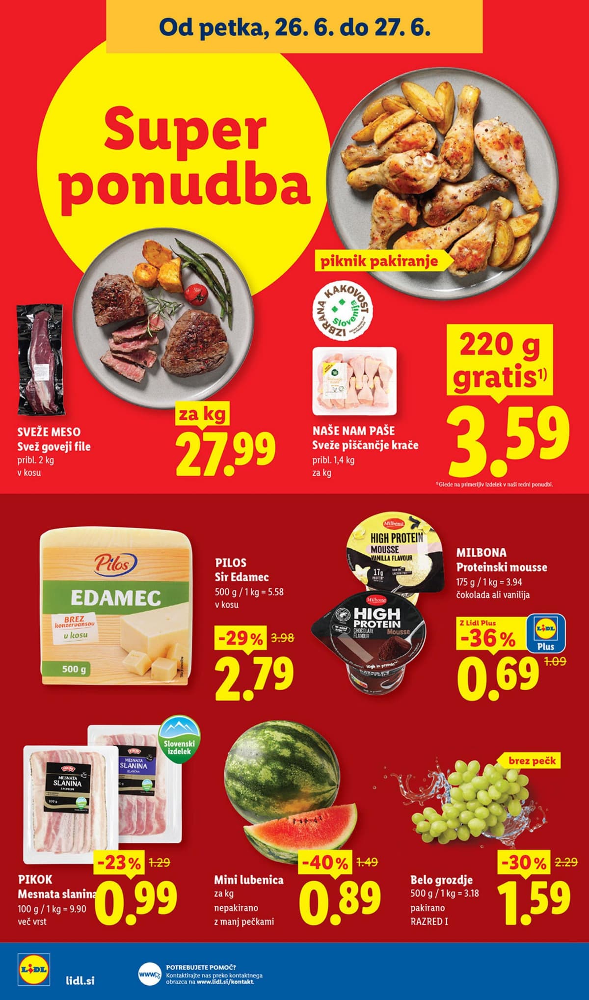 Stran 30. Lidl kataloga - Živila