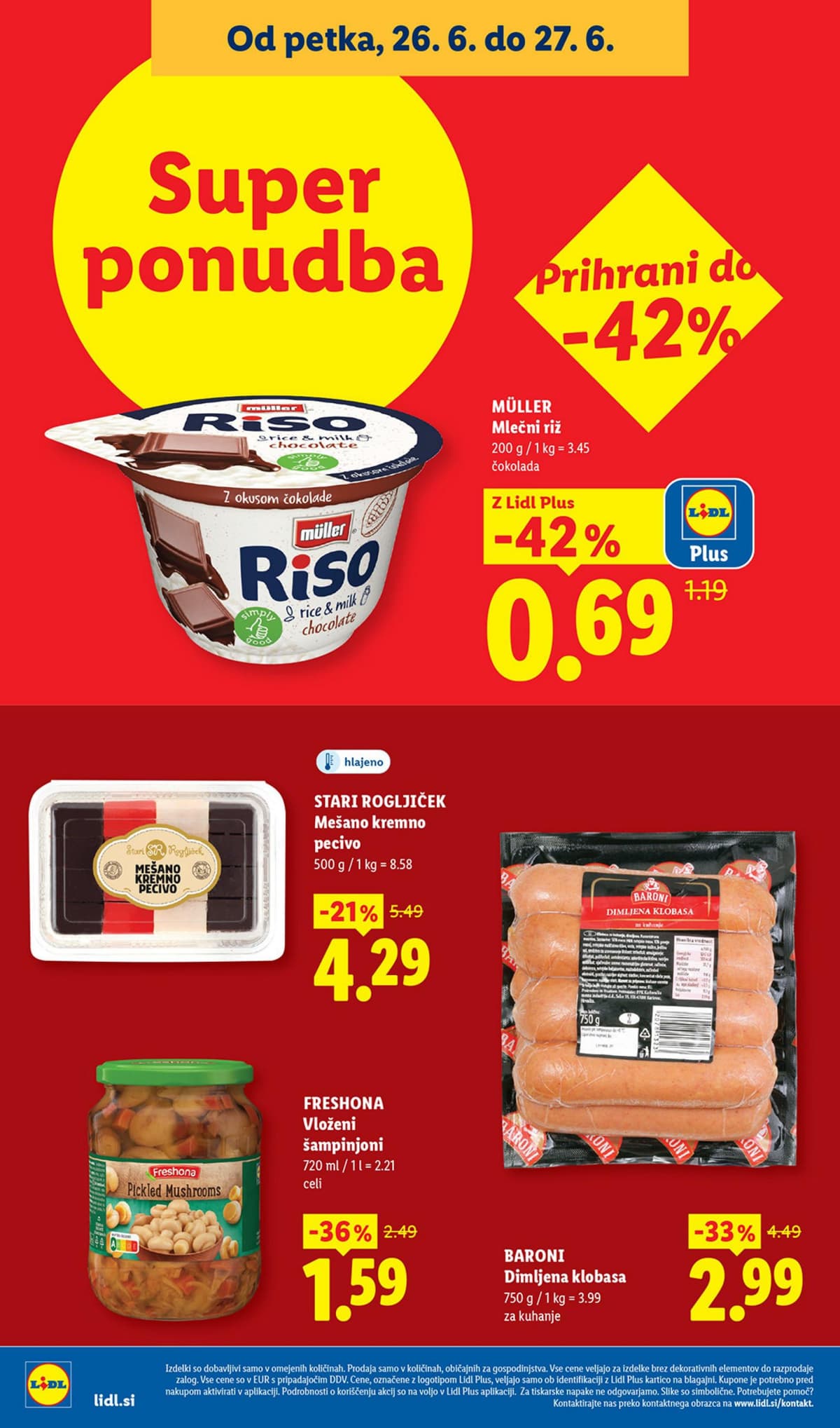 Stran 32. Lidl kataloga - Živila