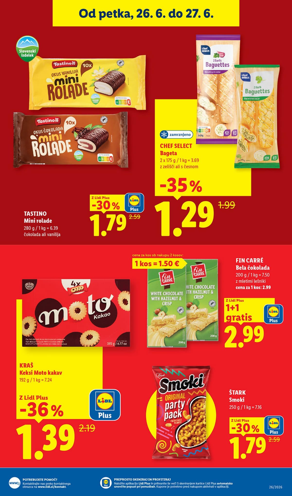 Stran 33. Lidl kataloga - Živila od 23.06.2026