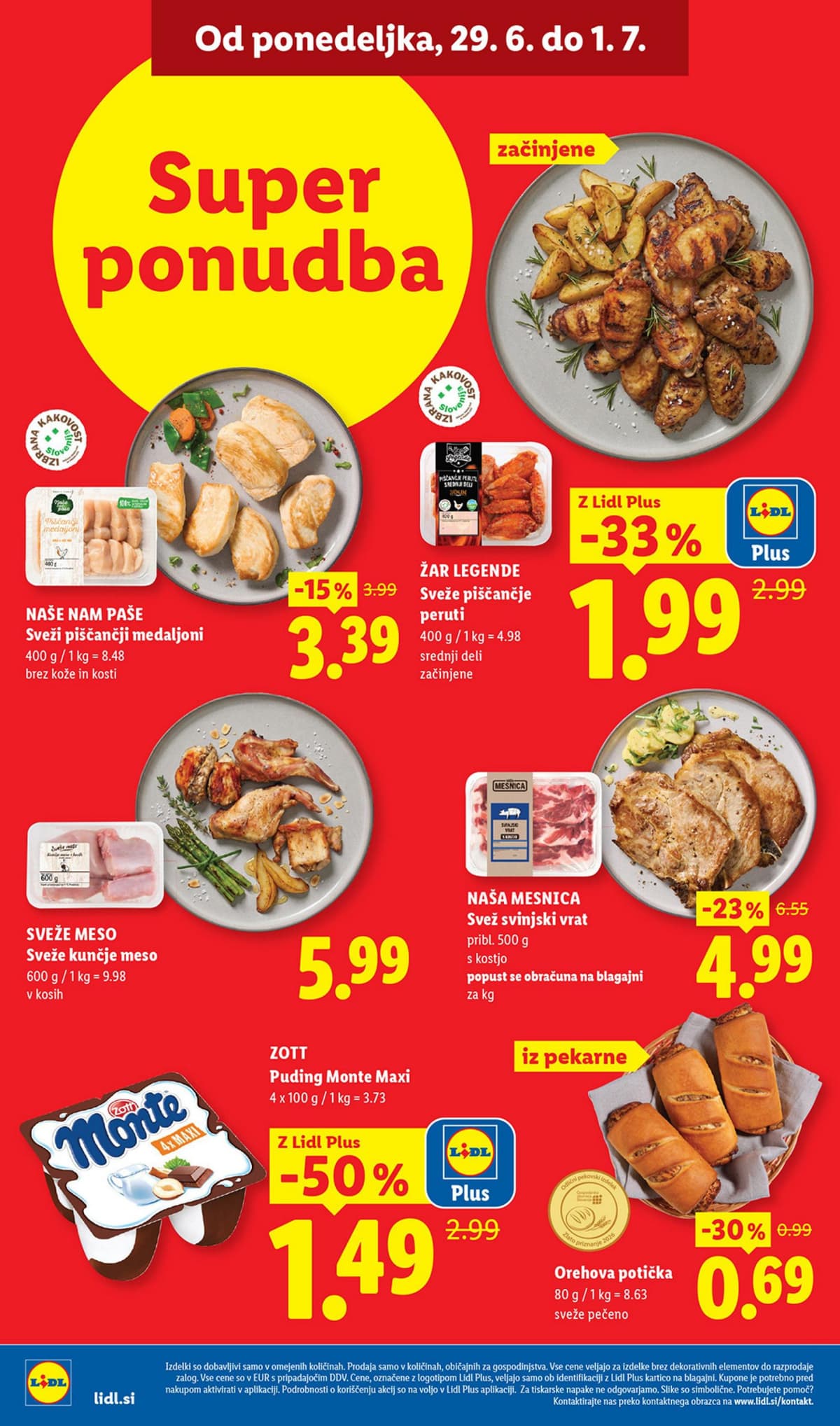 Stran 34. Lidl kataloga - Živila od 23.06.2026