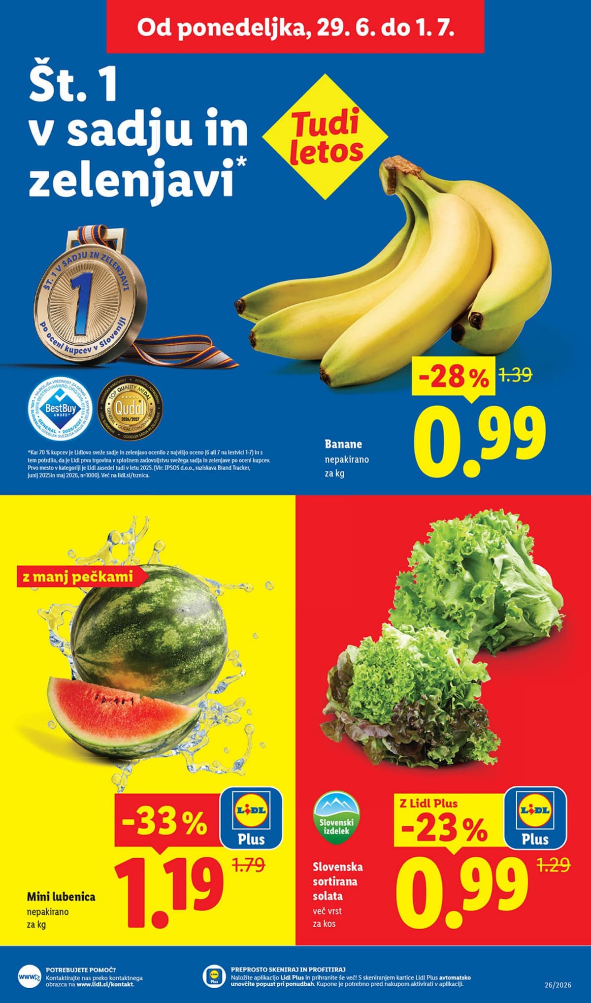 Stran 35. Lidl kataloga - Živila od 23.06.2026