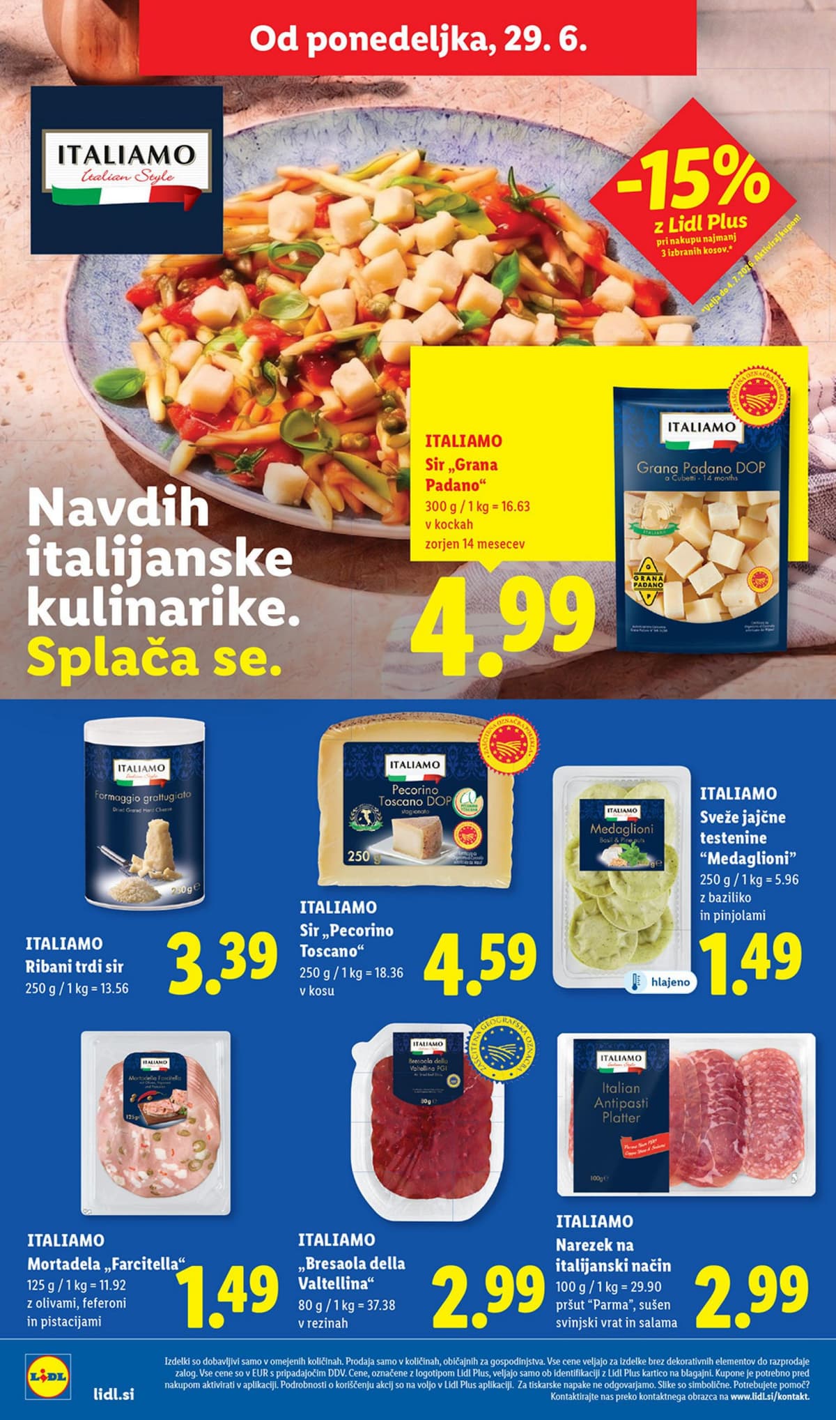 Stran 38. Lidl kataloga - Živila od 23.06.2026