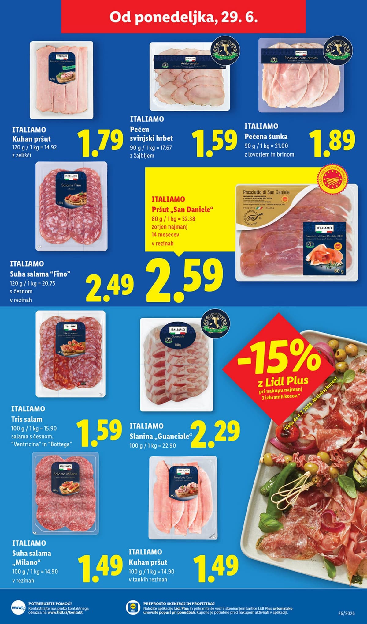 Stran 41. Lidl kataloga - Živila od 23.06.2026