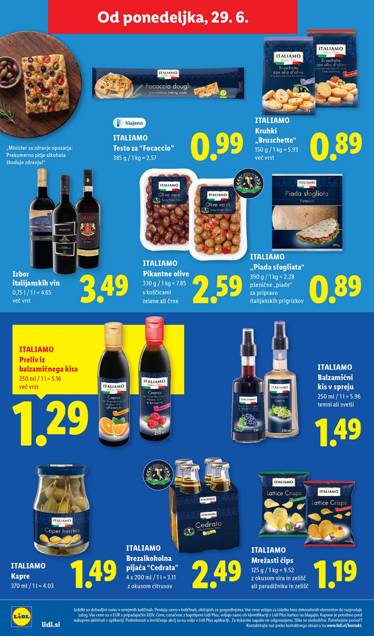 Stran 44. Lidl kataloga - Živila