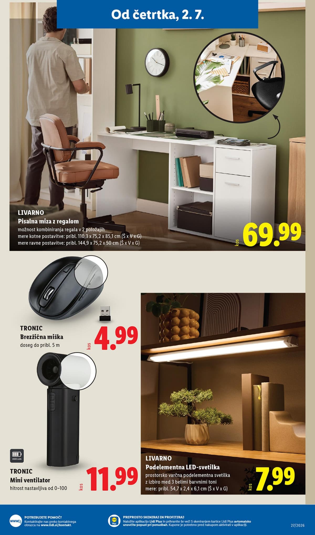 Stran 3. Lidl kataloga - Neživila od 29.06.2026