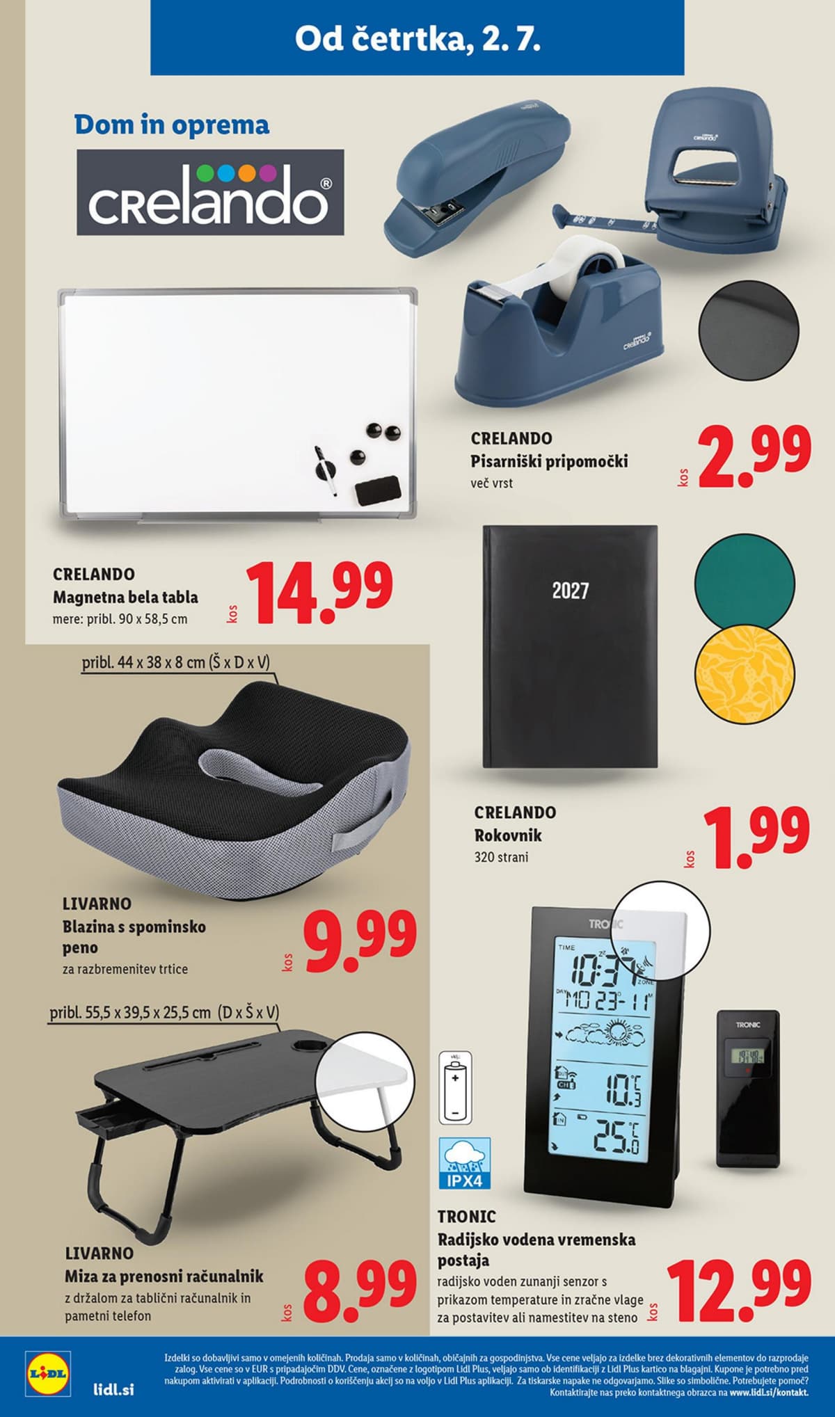 Stran 4. Lidl kataloga - Neživila od 29.06.2026
