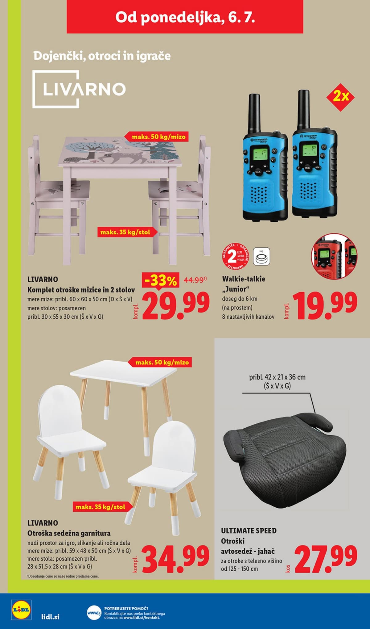 Stran 18. Lidl kataloga - Neživila od 29.06.2026