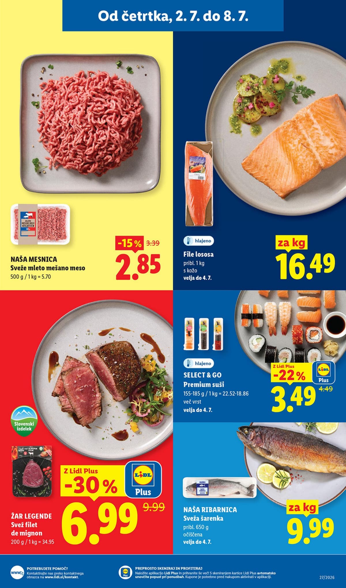 Stran 3. Lidl kataloga - Živila od 29.06.2026