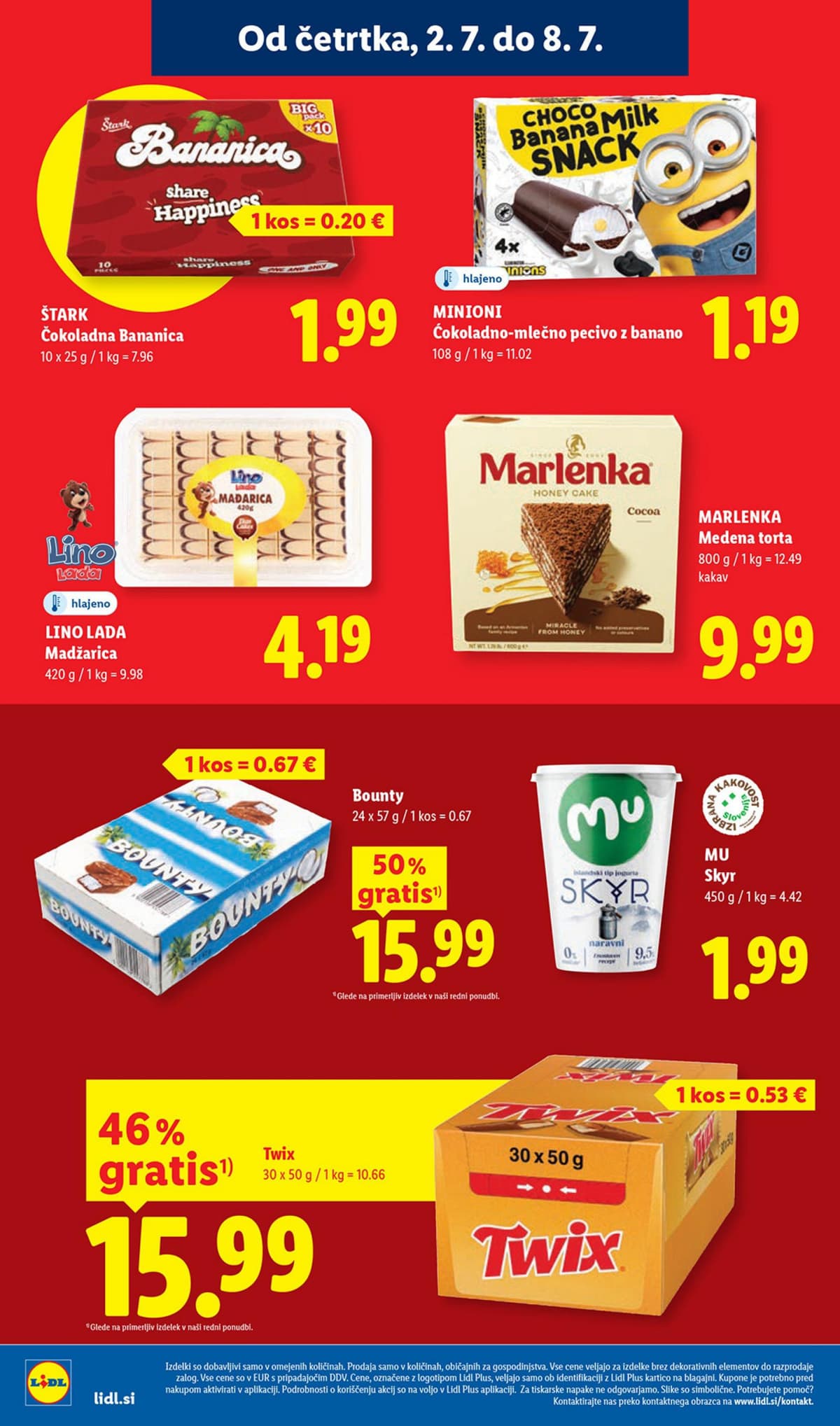 Stran 10. Lidl kataloga - Živila od 29.06.2026