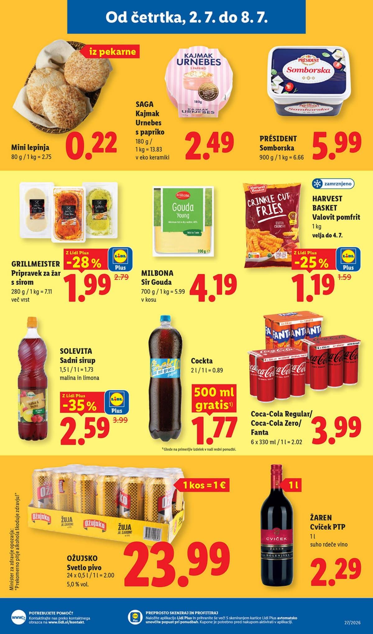 Stran 13. Lidl kataloga - Živila od 29.06.2026