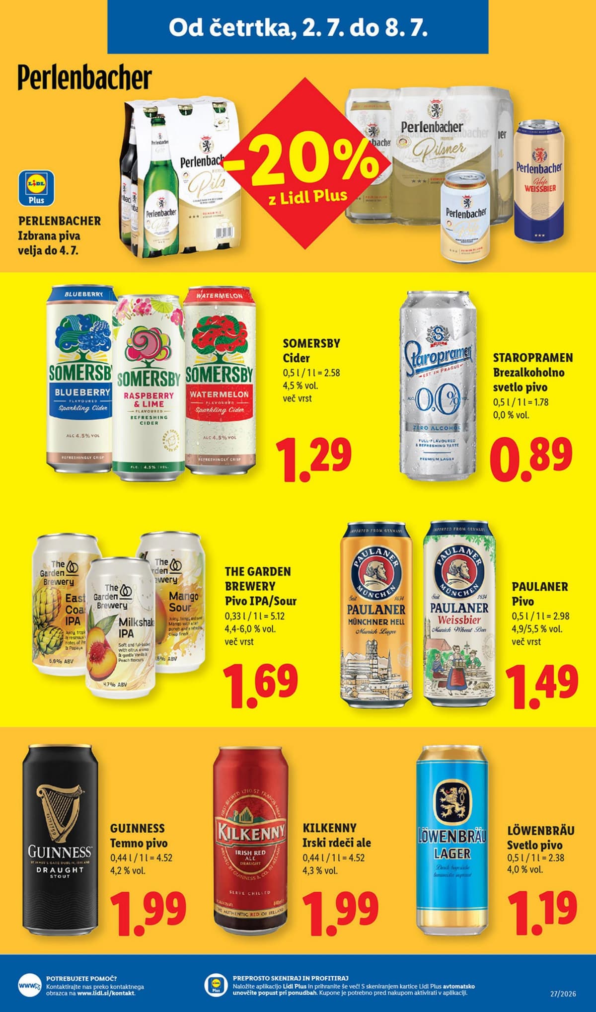 Stran 17. Lidl kataloga - Živila od 29.06.2026