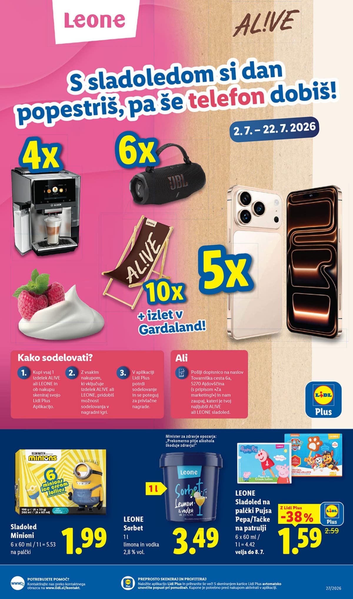 Stran 19. Lidl kataloga - Živila od 29.06.2026
